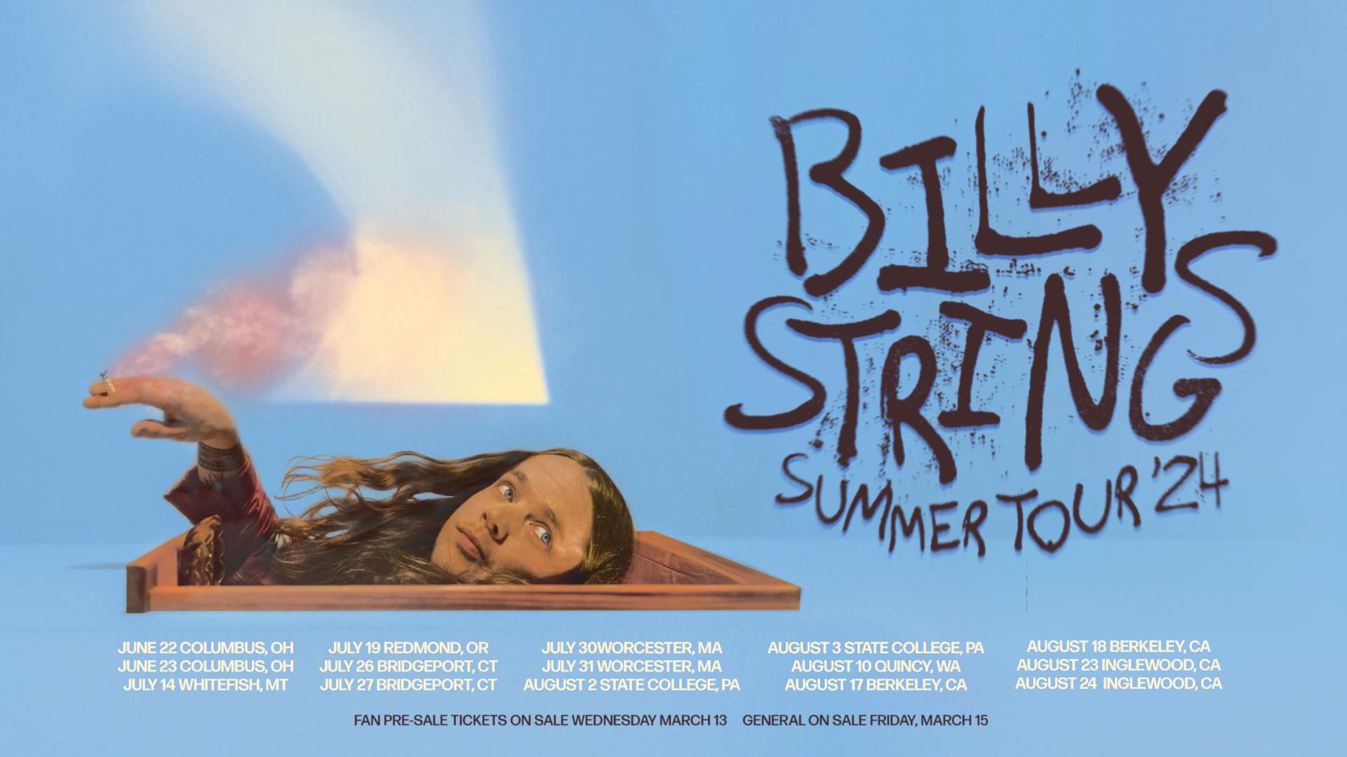 Billy Strings confirms summer headline tour dates