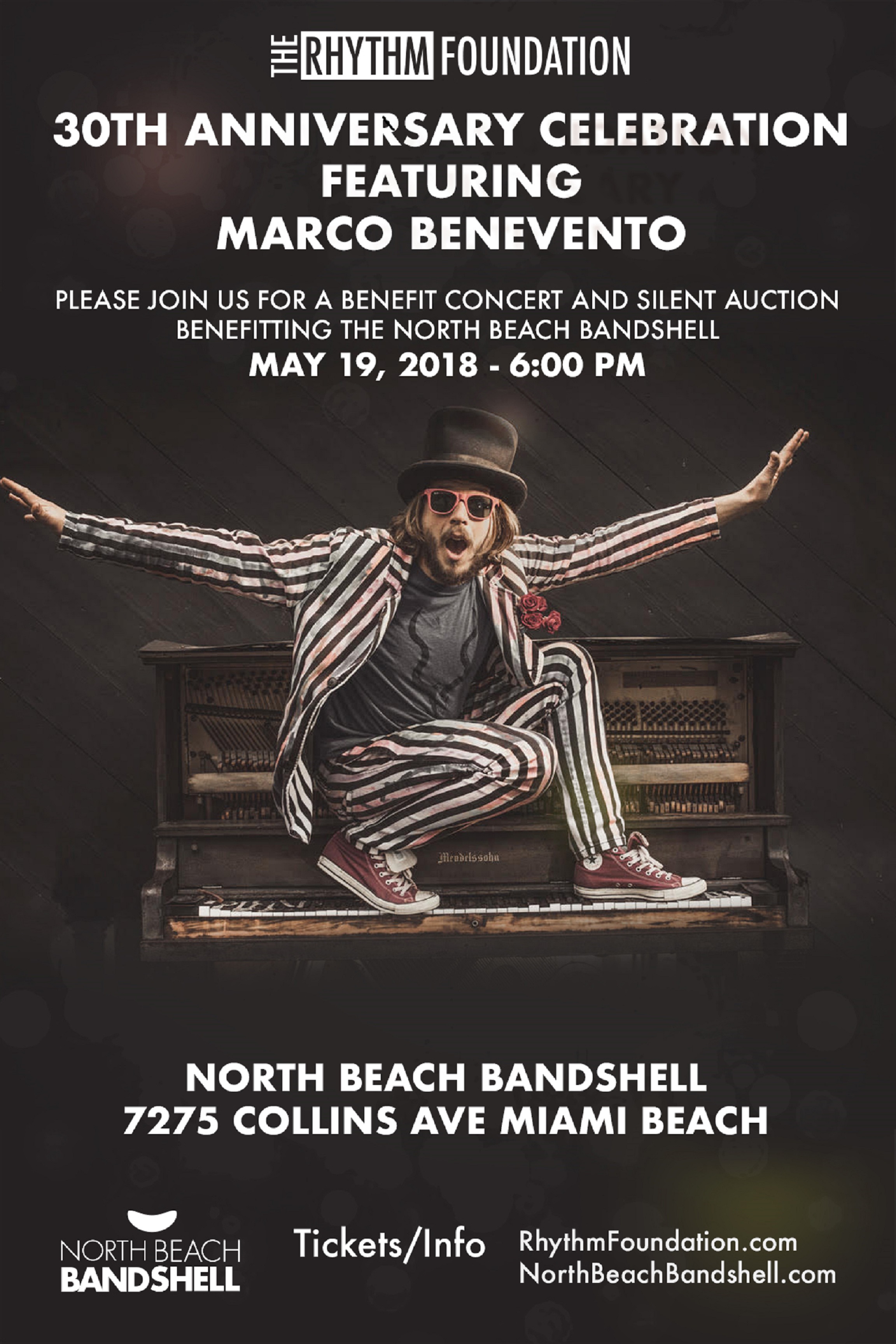 Rhythm Foundation 30th Anniversary with Marco Benevento