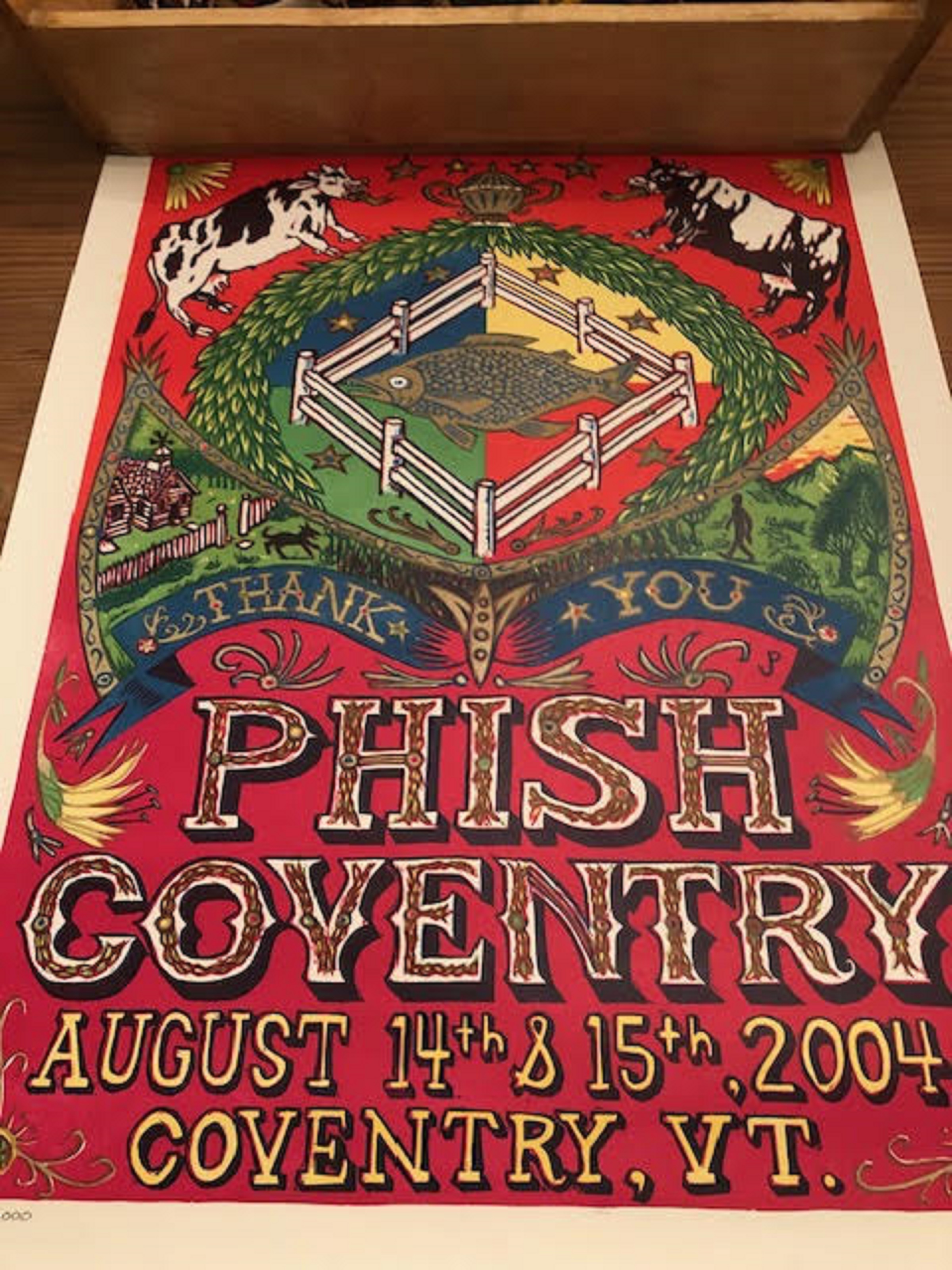 Mimi Fishman Launches Phish Coventry Signed Poster Auction