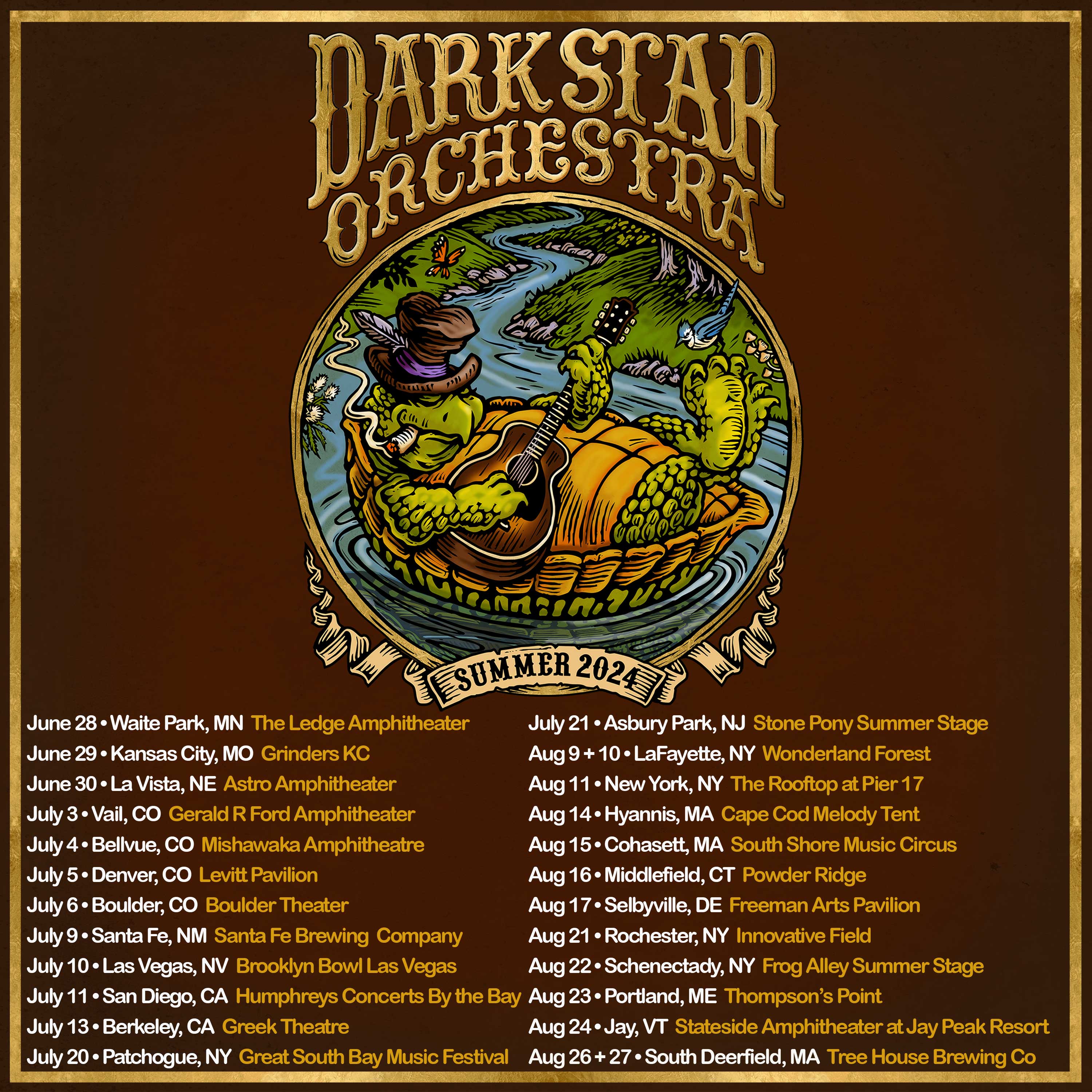 Dark Star Orchestra's Full Summer Tour Announced