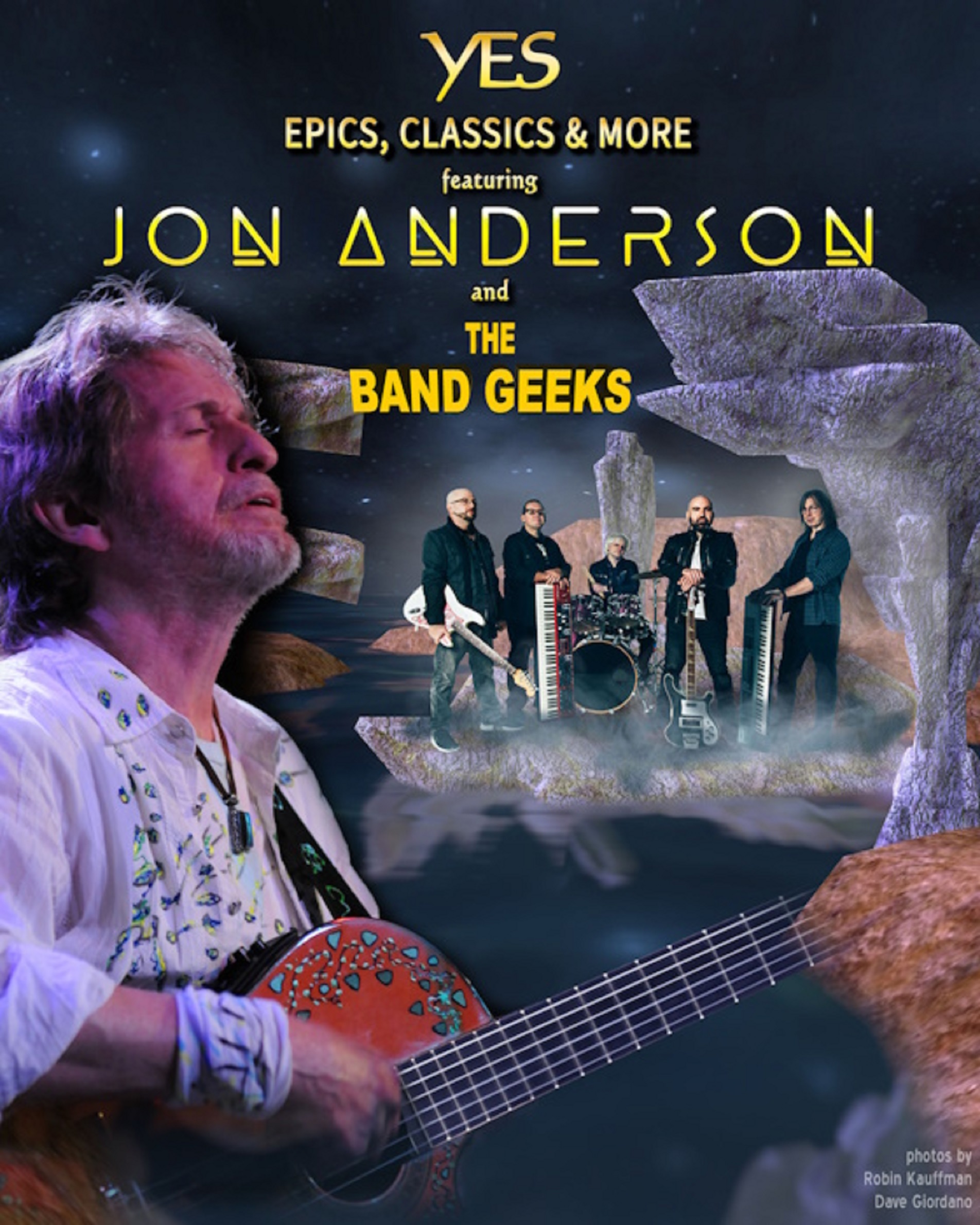 JON ANDERSON and THE BAND GEEKS Announce First Two Legs of 2024 North American “YES EPICS, CLASSICS, AND MORE” Tour