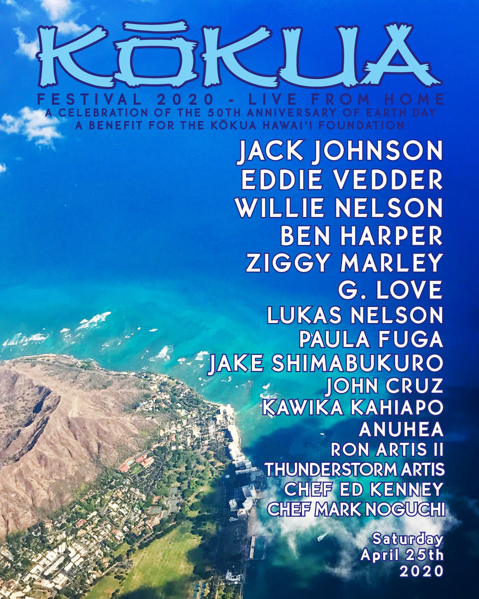 Kokua Festival - Live from Home TODAY