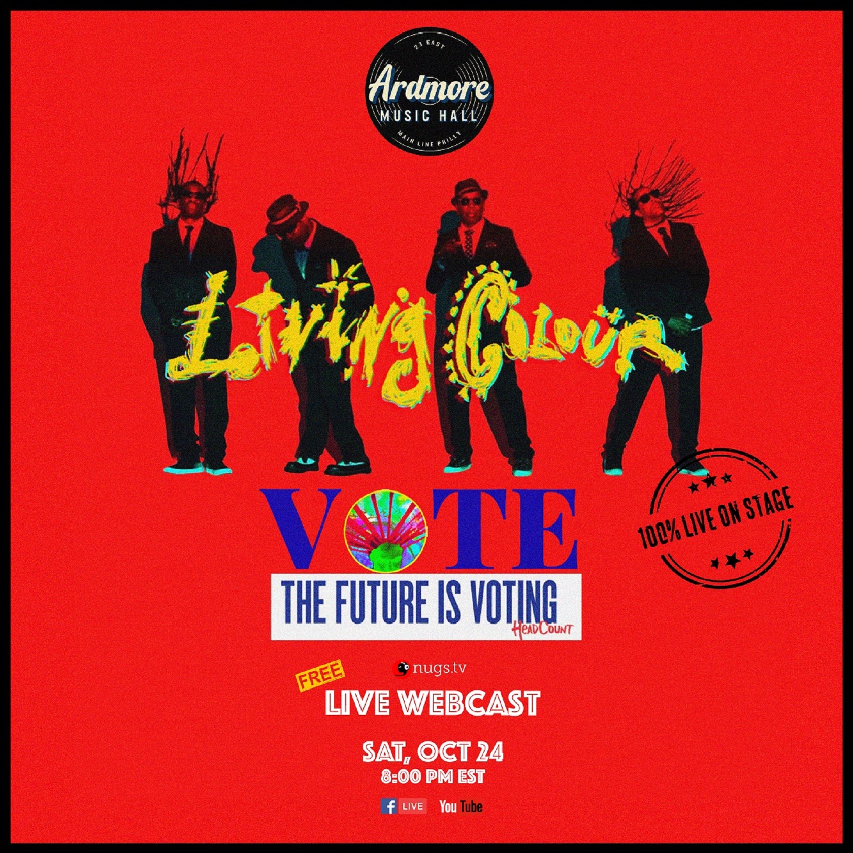 Ardmore Music Hall Announces Living Colour & Everyone Orchestra