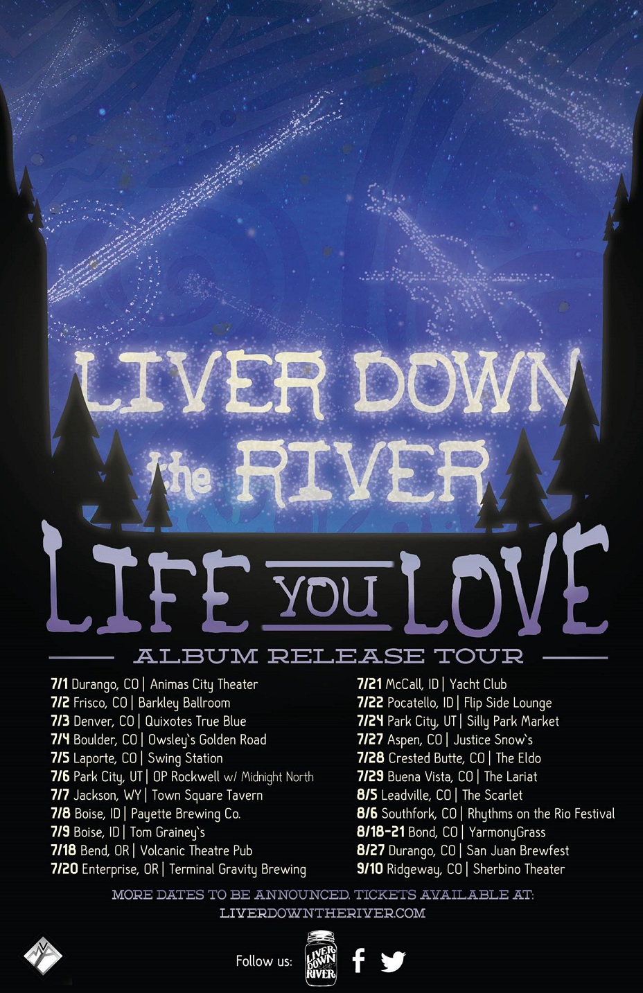 Liver Down The River Announce National Tour