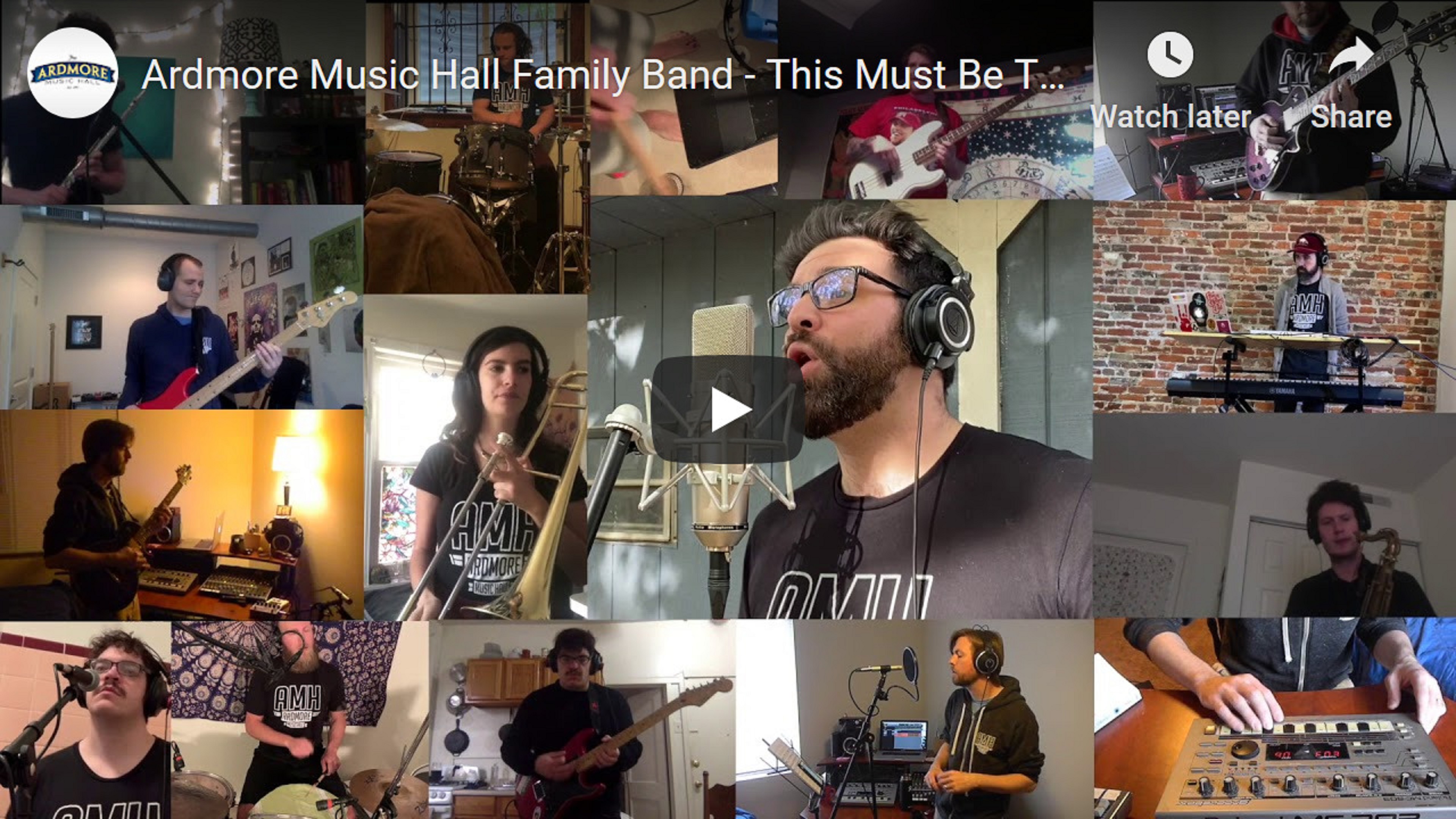 Ardmore Music Hall Announces Staff Family Band, Audio and Video Releases, and Support for Independent Venues