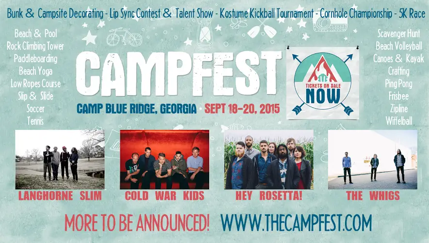 Inaugural Campfest Announces Dates & Location