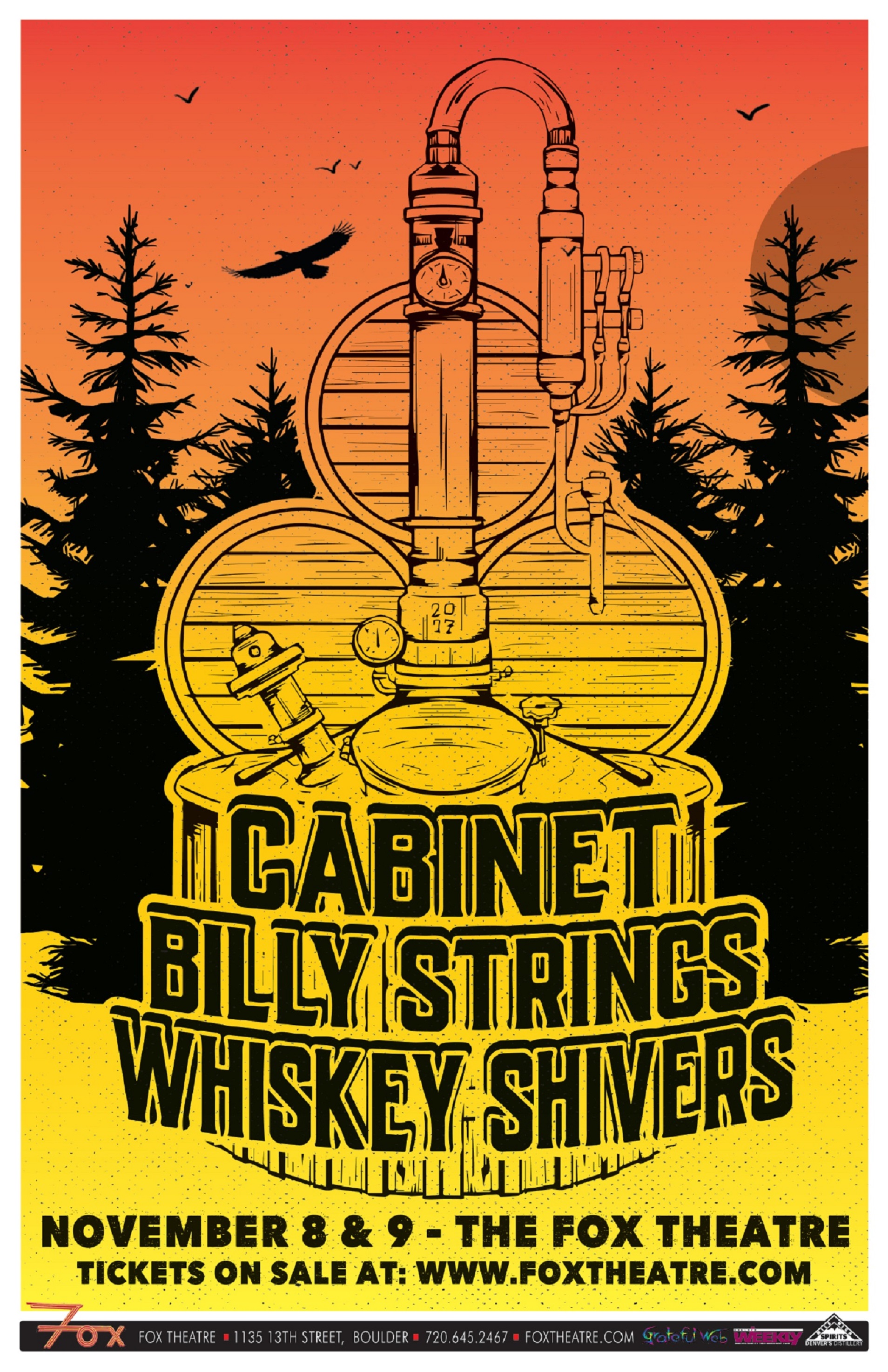 Cabinet & Billy Strings @ The Fox | Preview