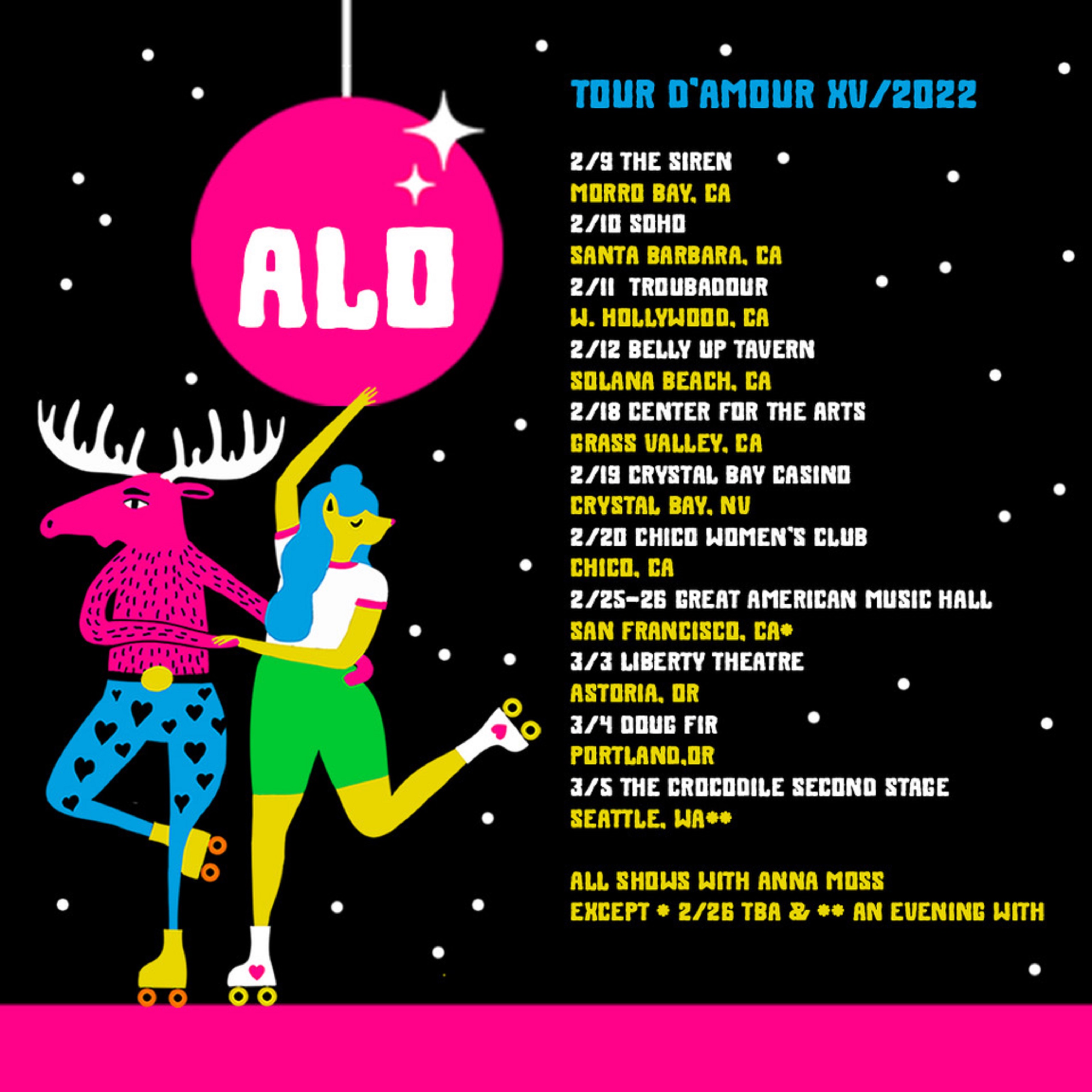 ALO Announces The Return Of "Tour d’Amour" (West Coast Dates)