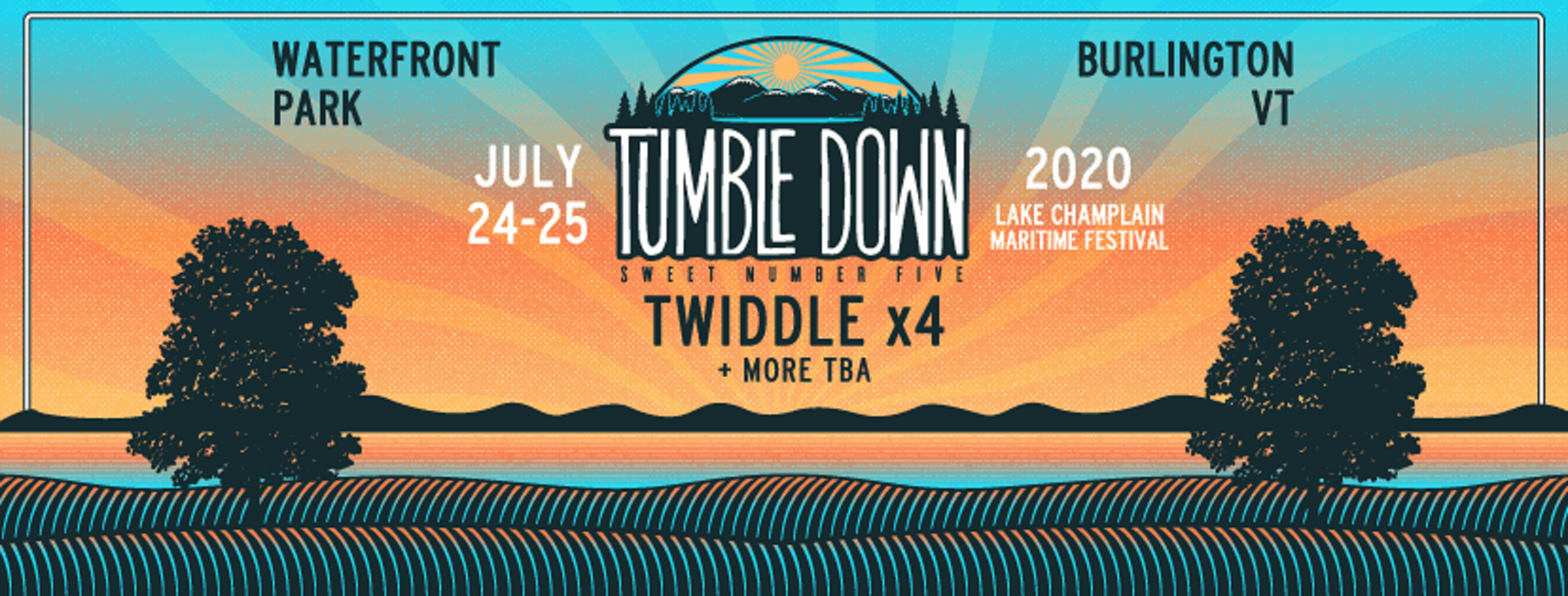 JUST ANNOUNCED: Twiddle's Tumble Down 7/24 - 7/25/20 at Waterfront Park