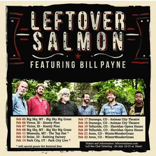 Leftover Salmon Announce 2015 Winter Tour
