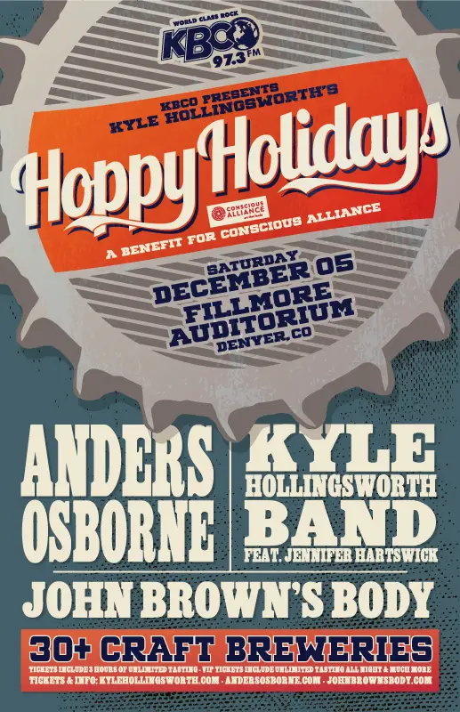 Kyle Hollingsworth Announces Hoppy Holidays in Denver