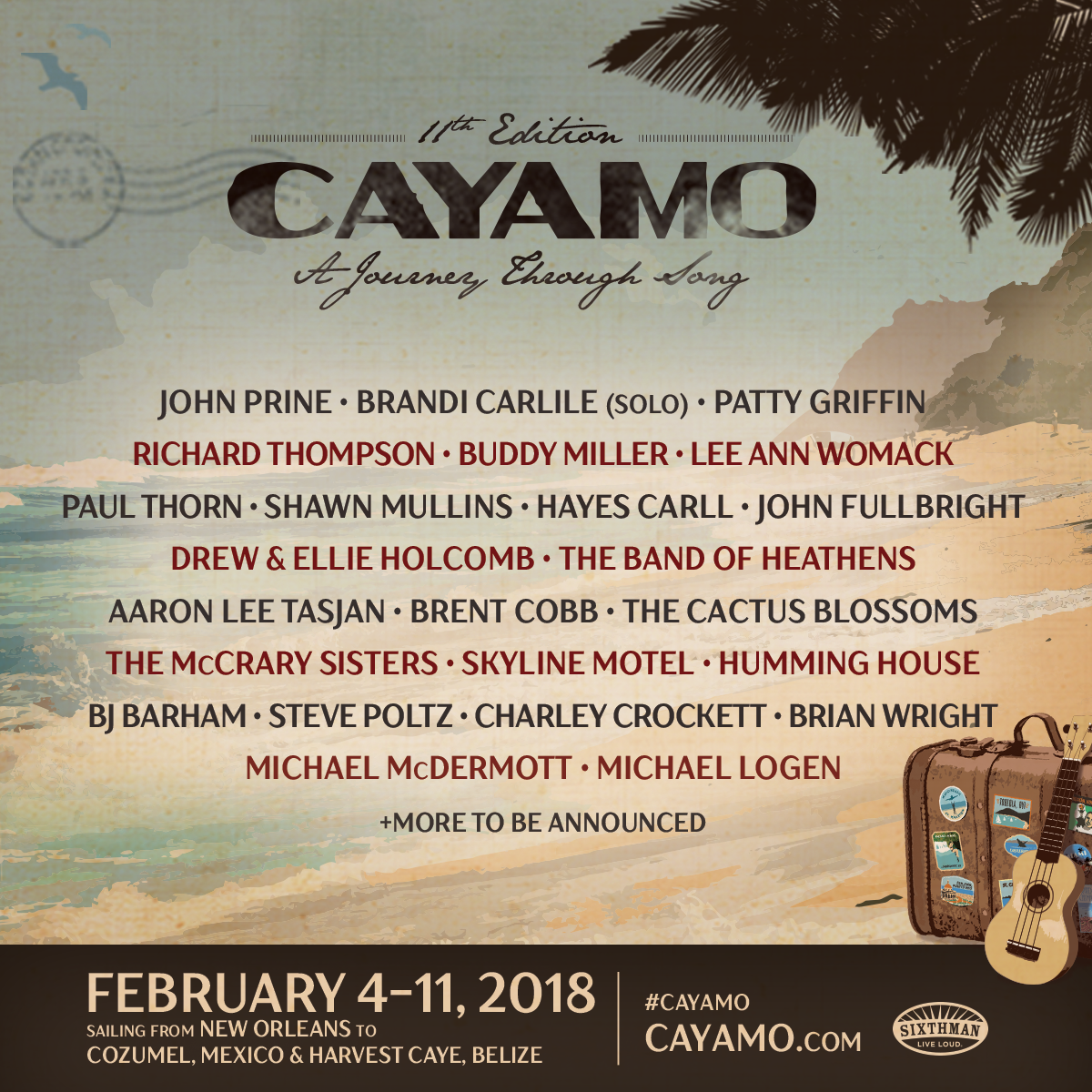 Cayamo: A Journey Through Song 11th Edition