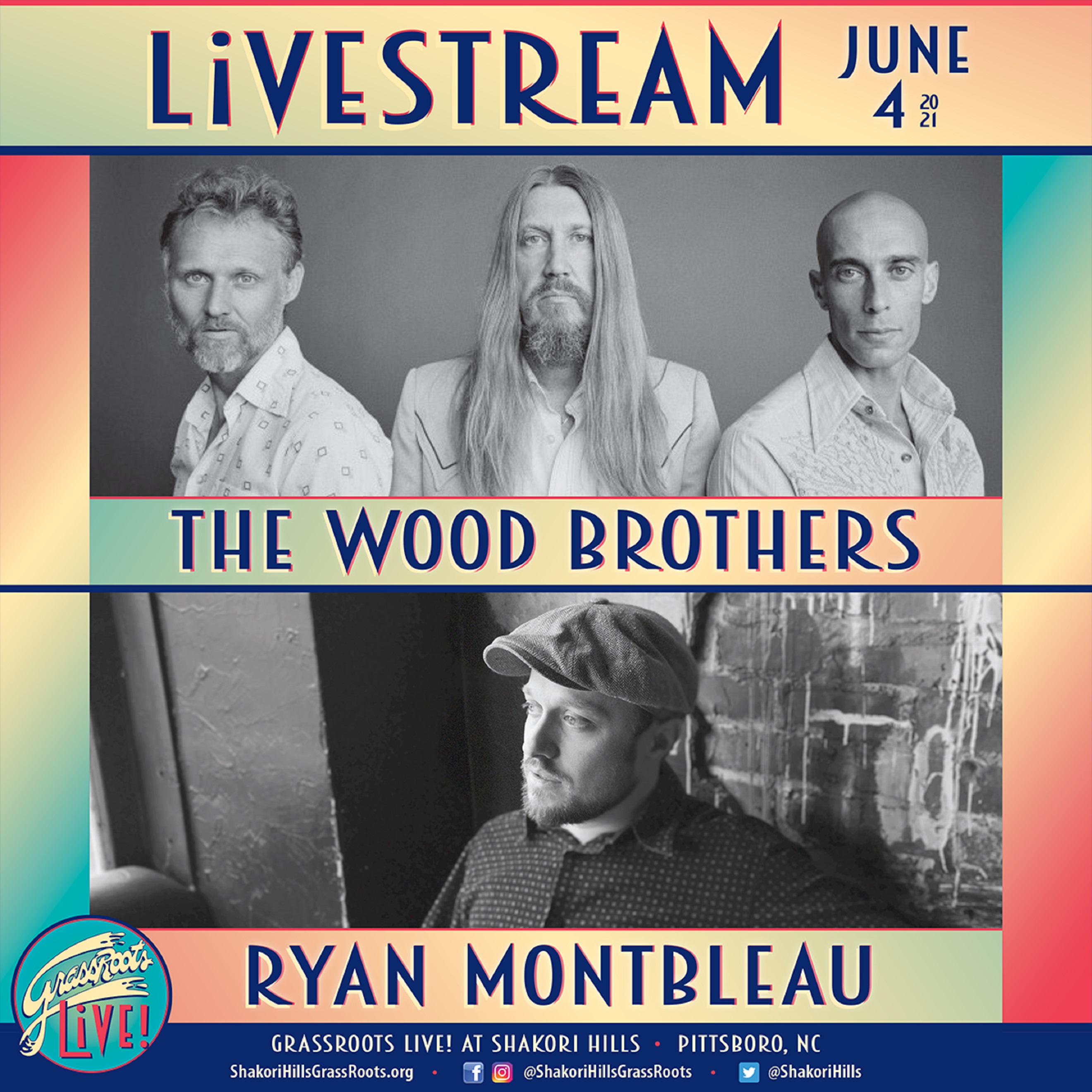 Watch The Wood Brothers & Rising Appalachia LIVE from Shakori Hills This Weekend