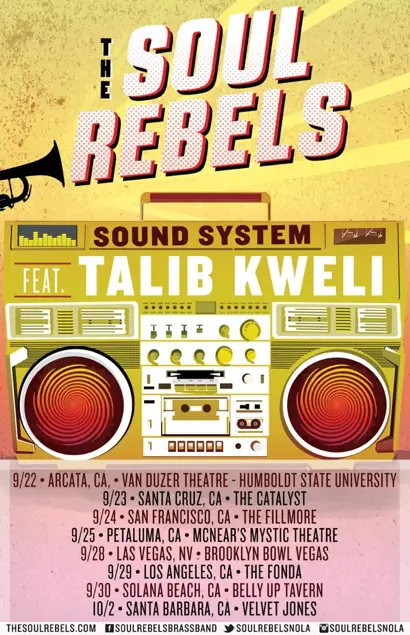 The Soul Rebels Sound System Feat. Talib Kweli