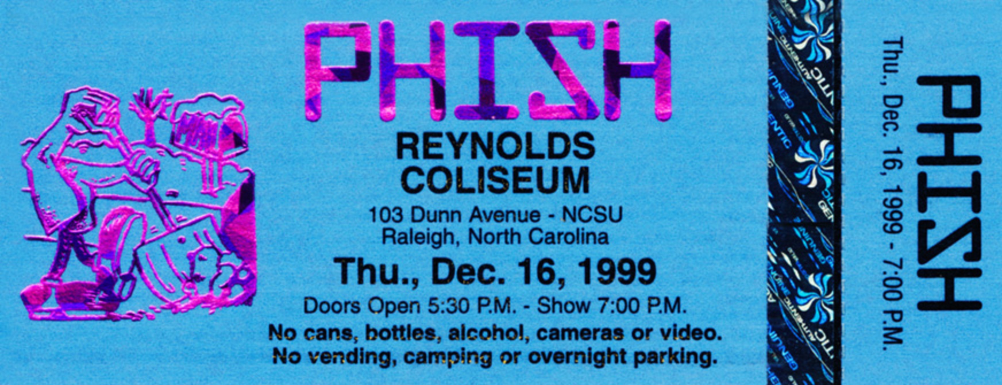 Phish | 12/16/99 | Raleigh, NC | Review