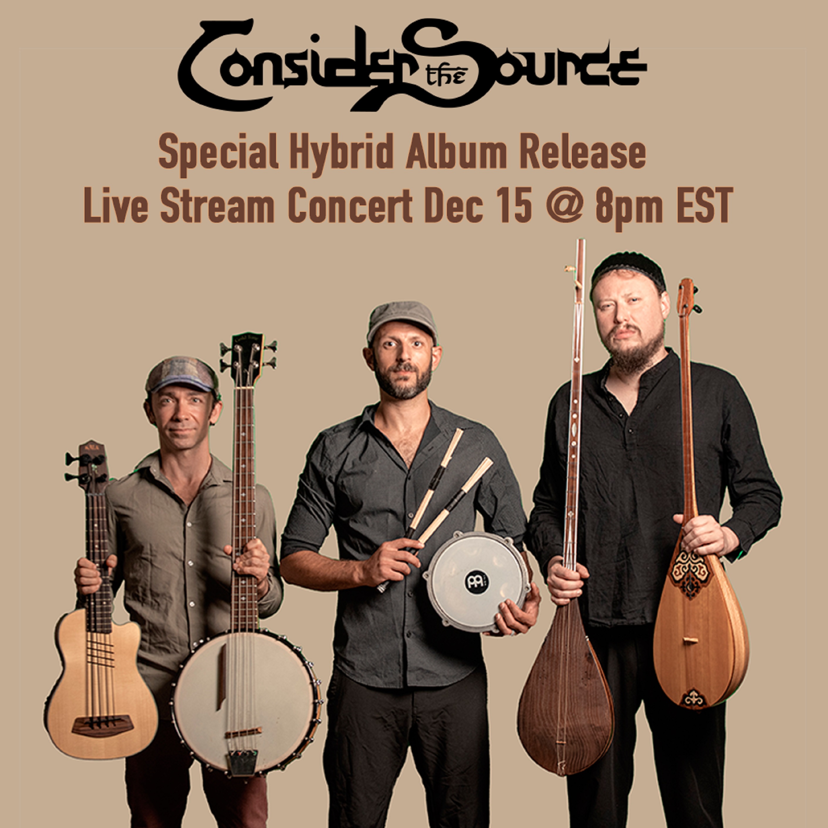 Consider the Source Announces 1st Ever Hybrid Album Live Stream