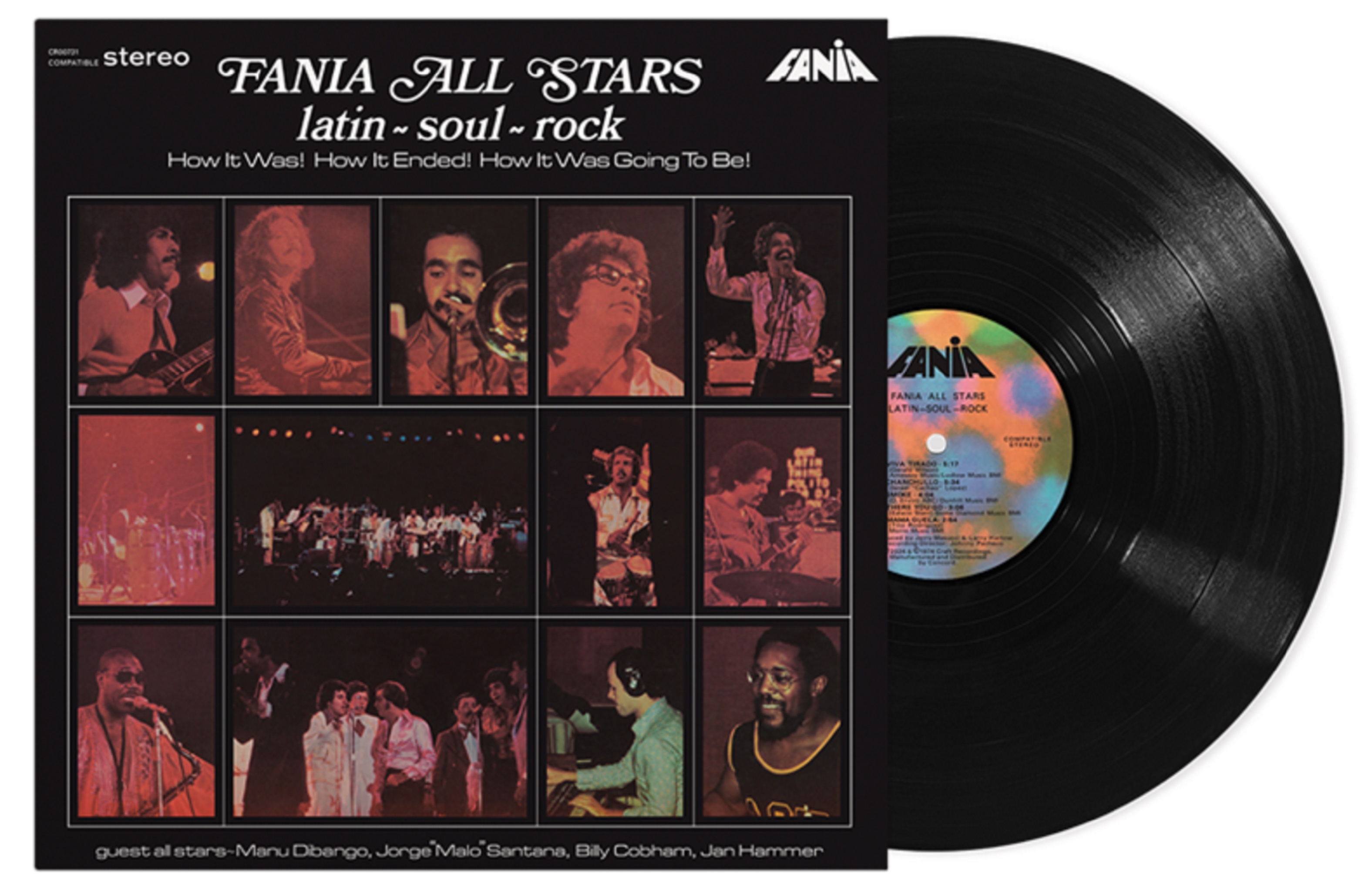 Fania All Star’s long-out-of-print classic ‘Latin-Soul-Rock’ returns to vinyl for 50th anniv.