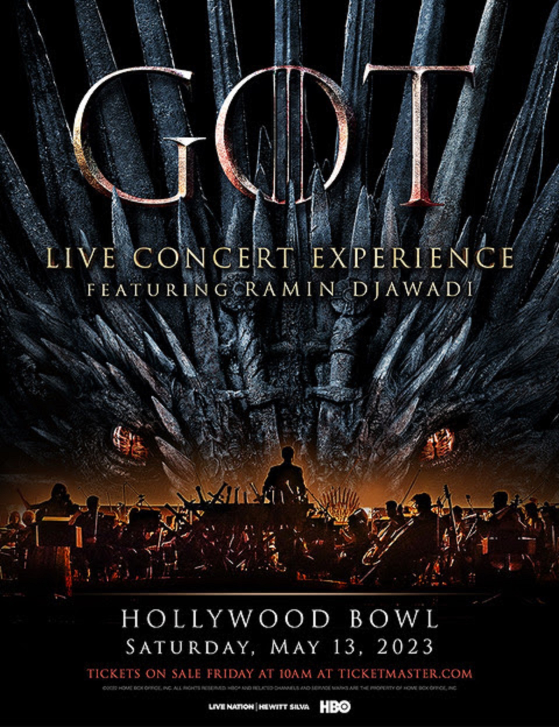 Game of Thrones Live Concert Experience Featuring Emmy-Award-Winning Composer Ramin Djawadi to Return for One Night Only
