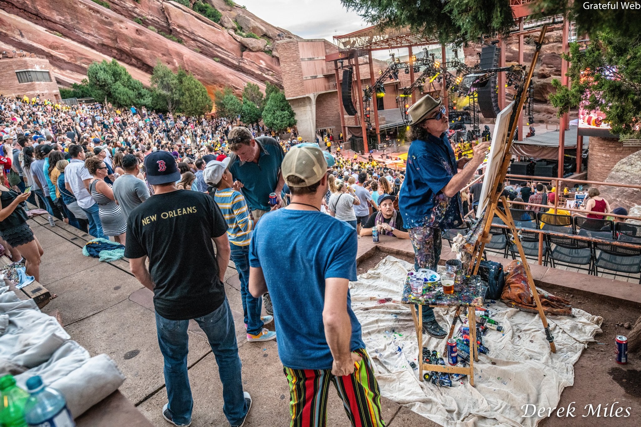 Scramble Campbell doing his thing @ Red Rocks