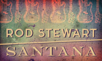 Rod Stewart & Santana Team Up for a North American Tour
