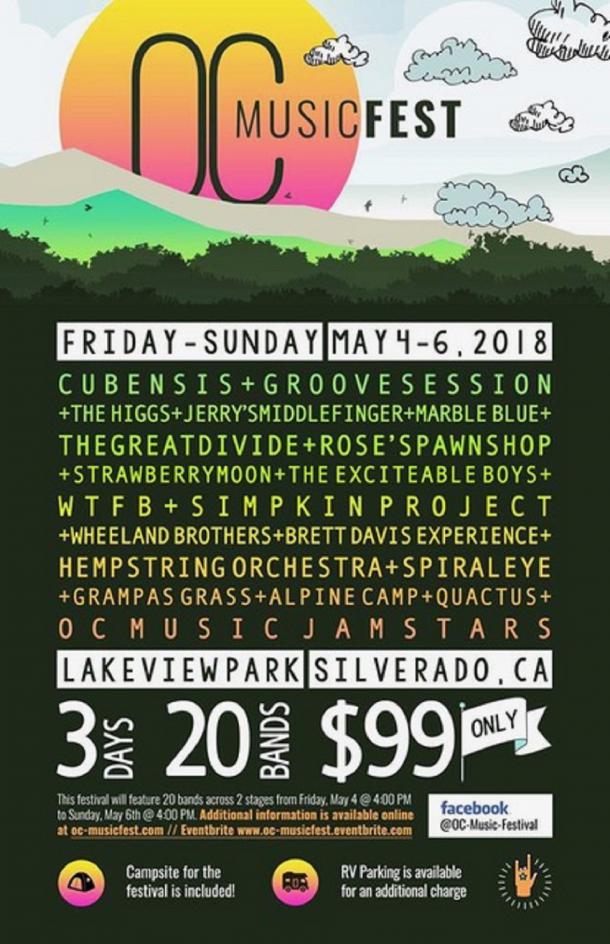 Cubensis to Headline 2 nights at OC Music Festival Grateful Web