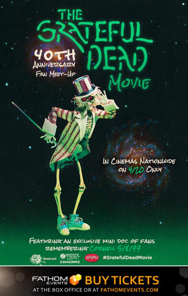 Grateful Dead Movie this Thursday night | Grateful Web