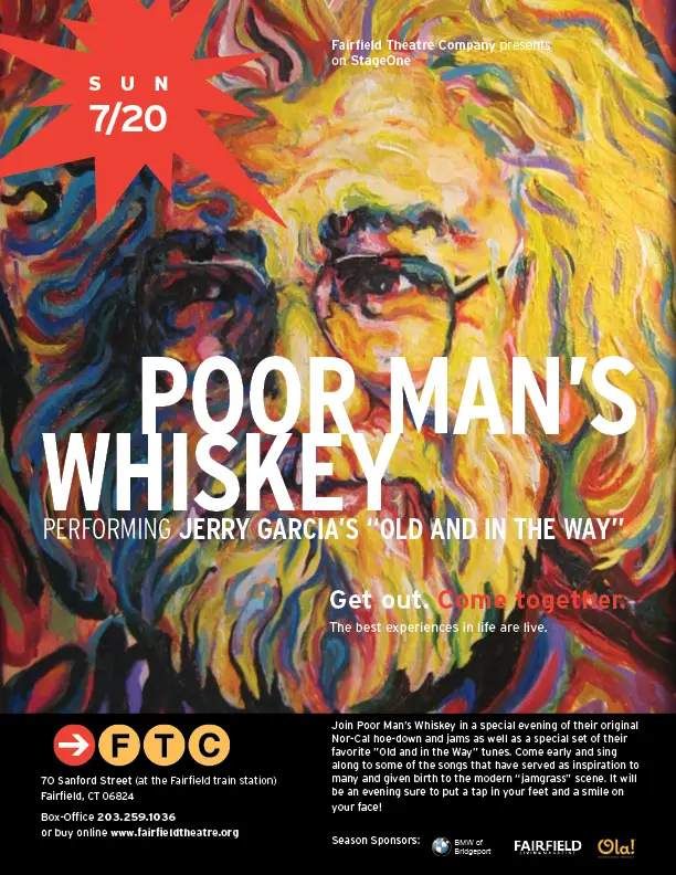 Catch Poor Man's Whiskey @ Fairfield Theater | 7/20/14