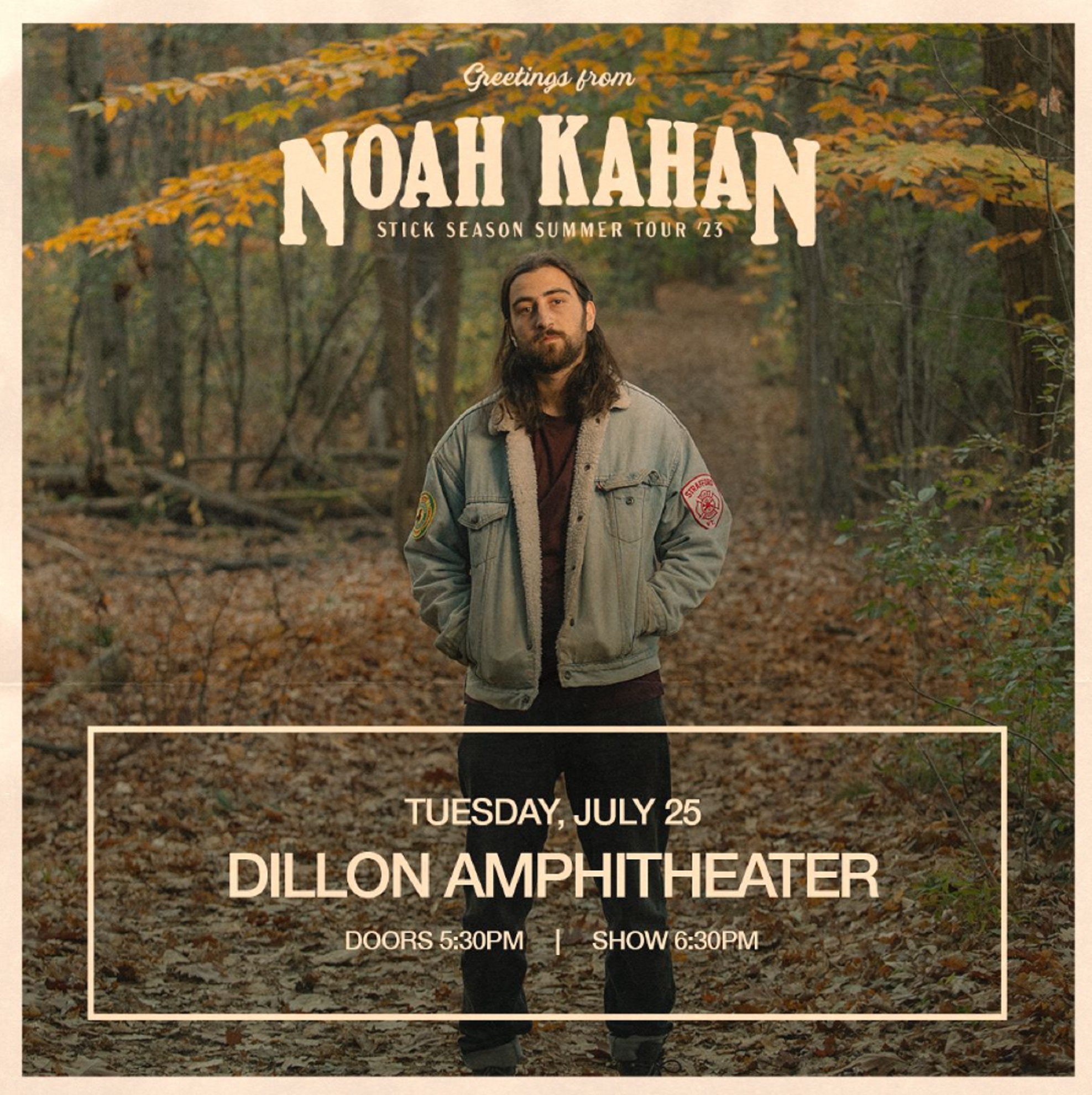 Noah Kahan | Dillon Amphitheater | 7/25/23 | Grateful Web