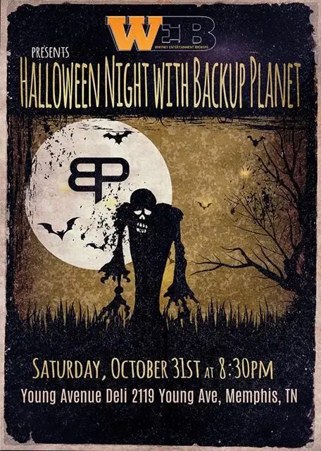 Whitney Entertainment Brokers Presents Halloween Night with Backup Planet