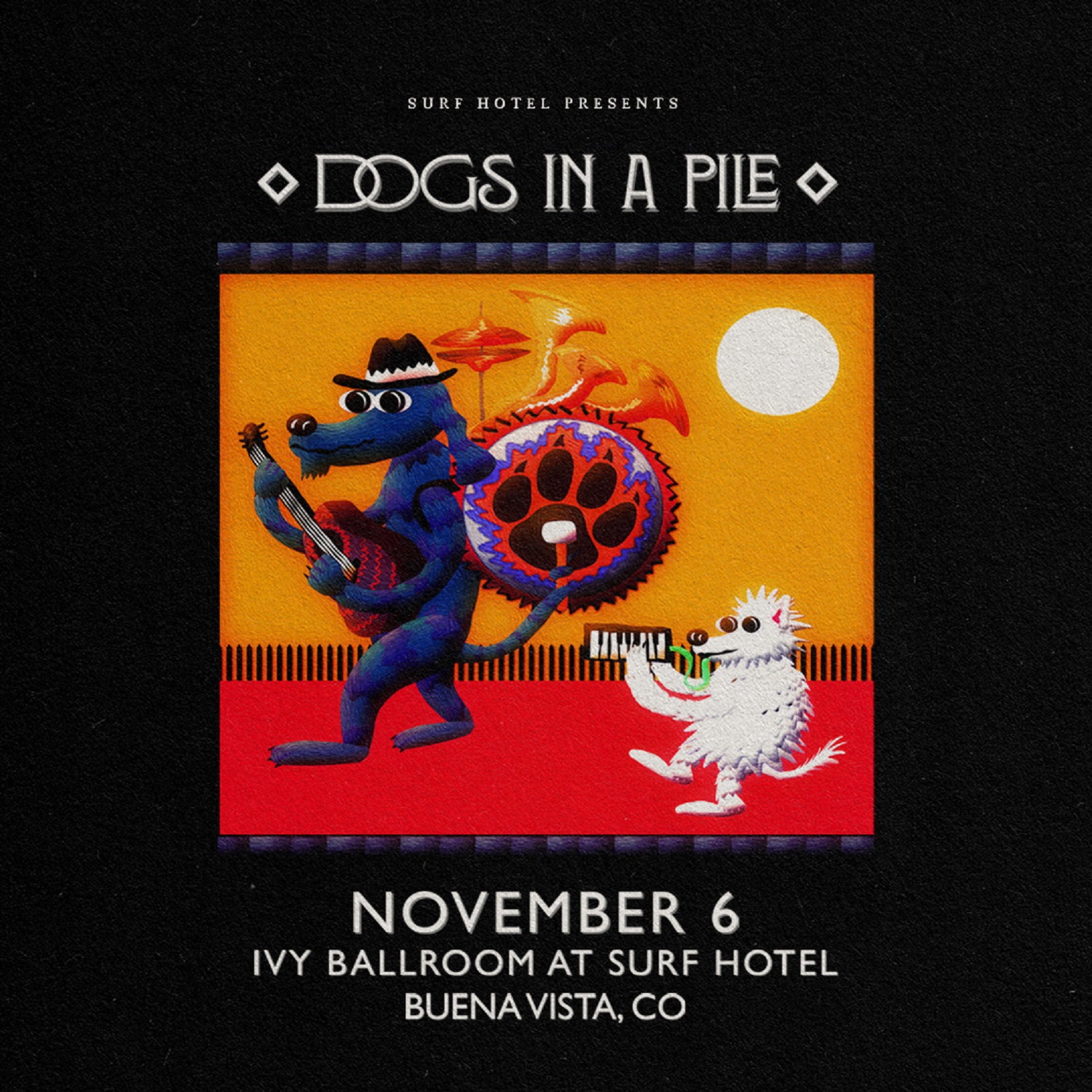 Dogs in a Pile to Perform at Surf Hotel's Ivy Ballroom – A Night of Genre-Bending Grooves