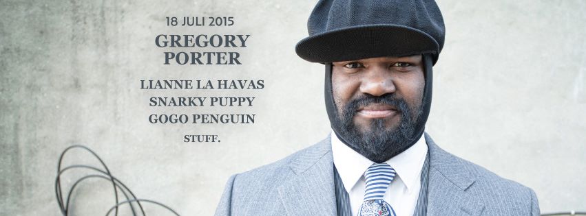 Gregory Porter, Snarky Puppy and GoGo Penguin also at Gent Jazz Festival