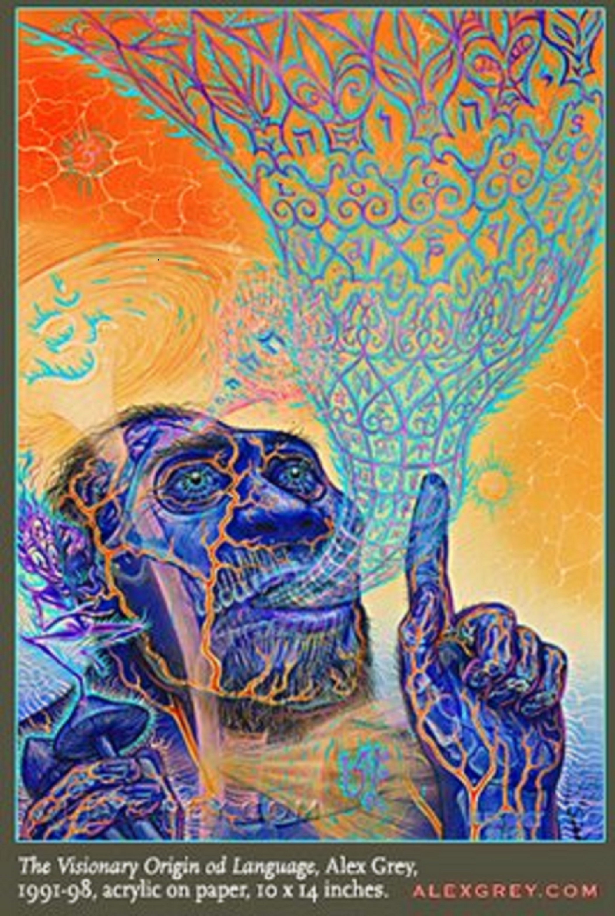psychedelic art alex grey