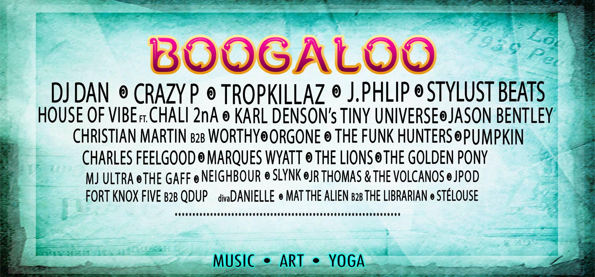Boogaloo Music and Art Car Festival