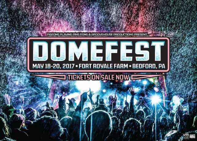 Pigeons Playing Ping Pong Announces Domefest 2017 Initial Lineup