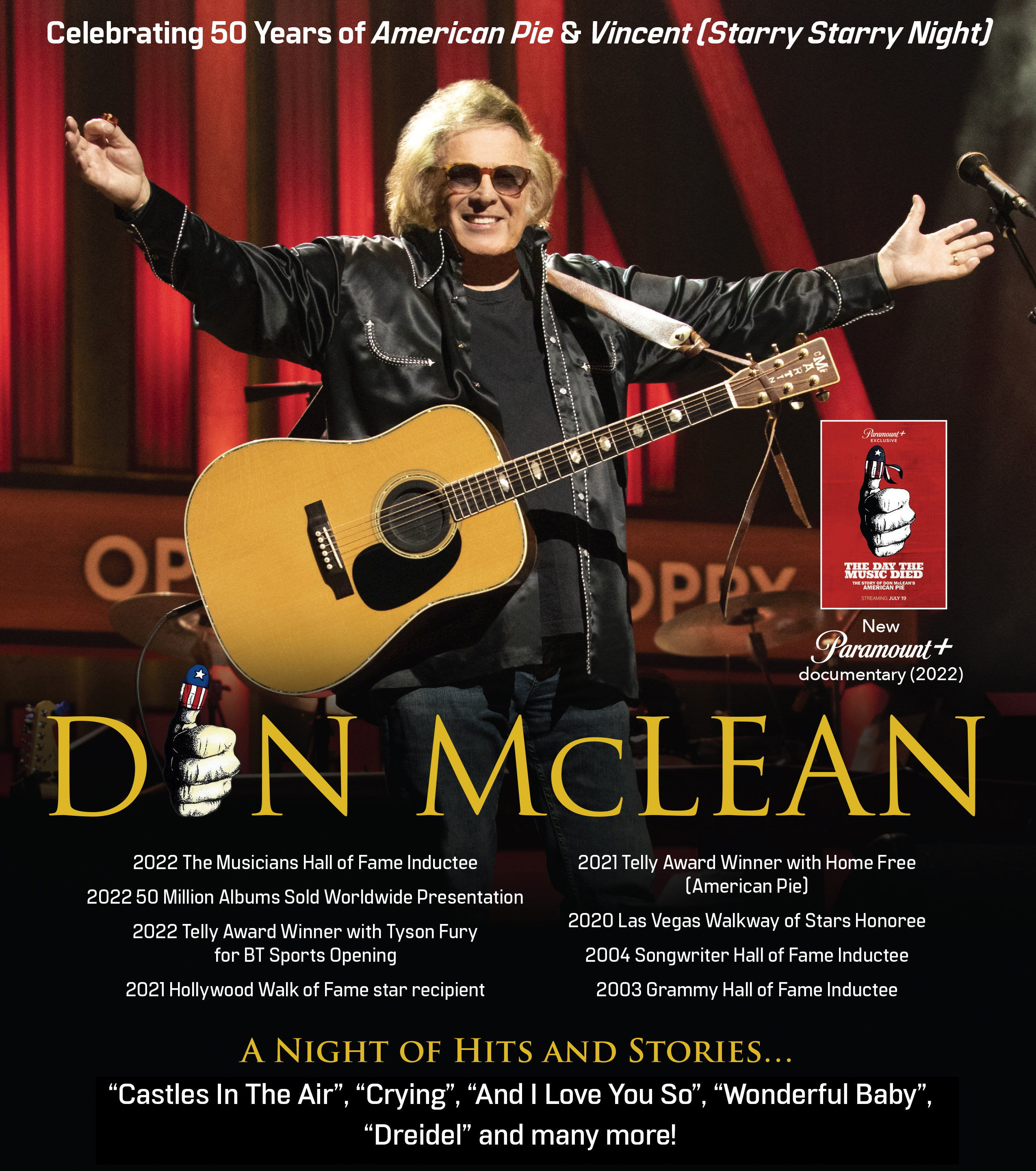 Don McLean Announces Fall Tour Dates In Celebration Of 50th Anniversary ...