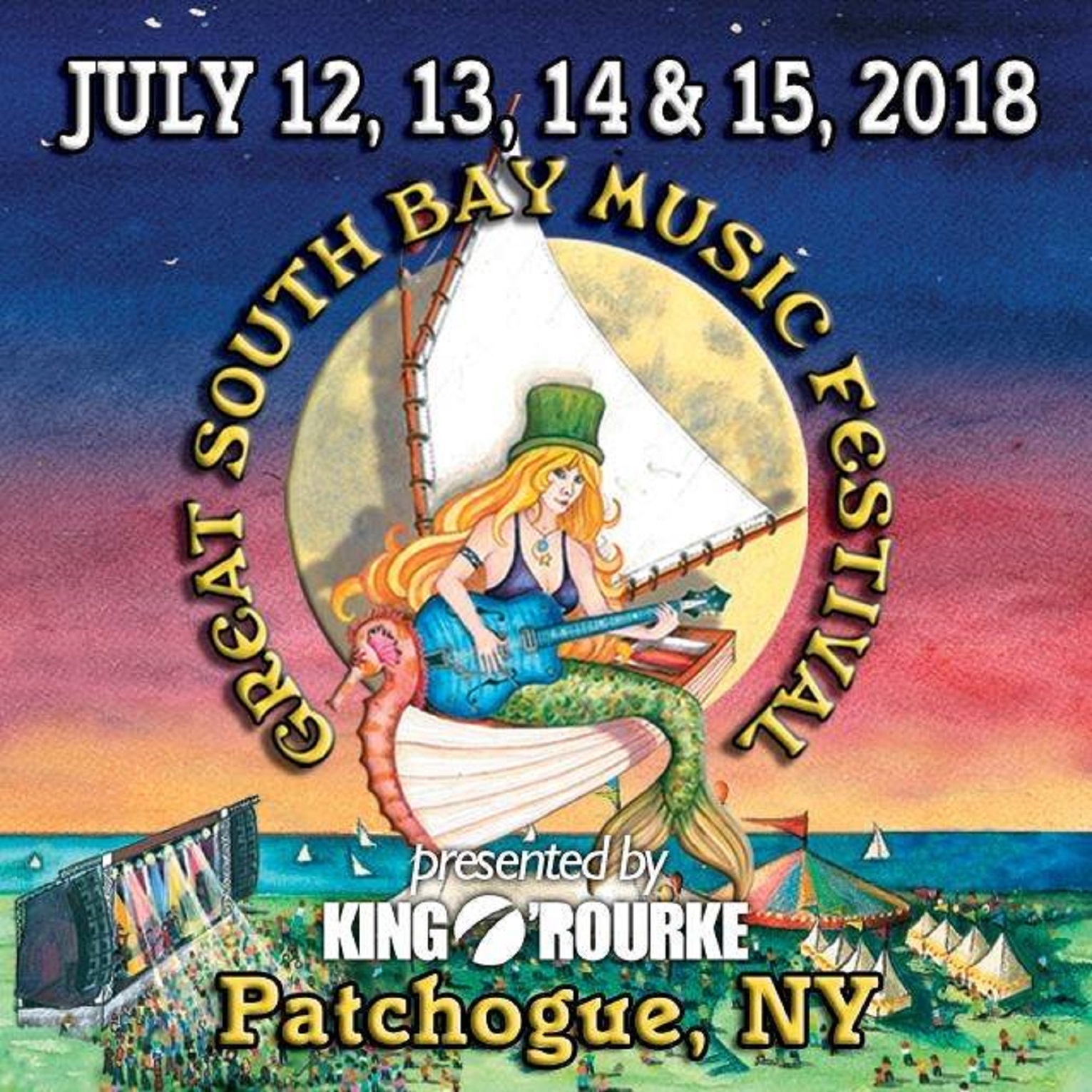 Great South Bay Music Festival Celebrating It's 12th Anniversary 