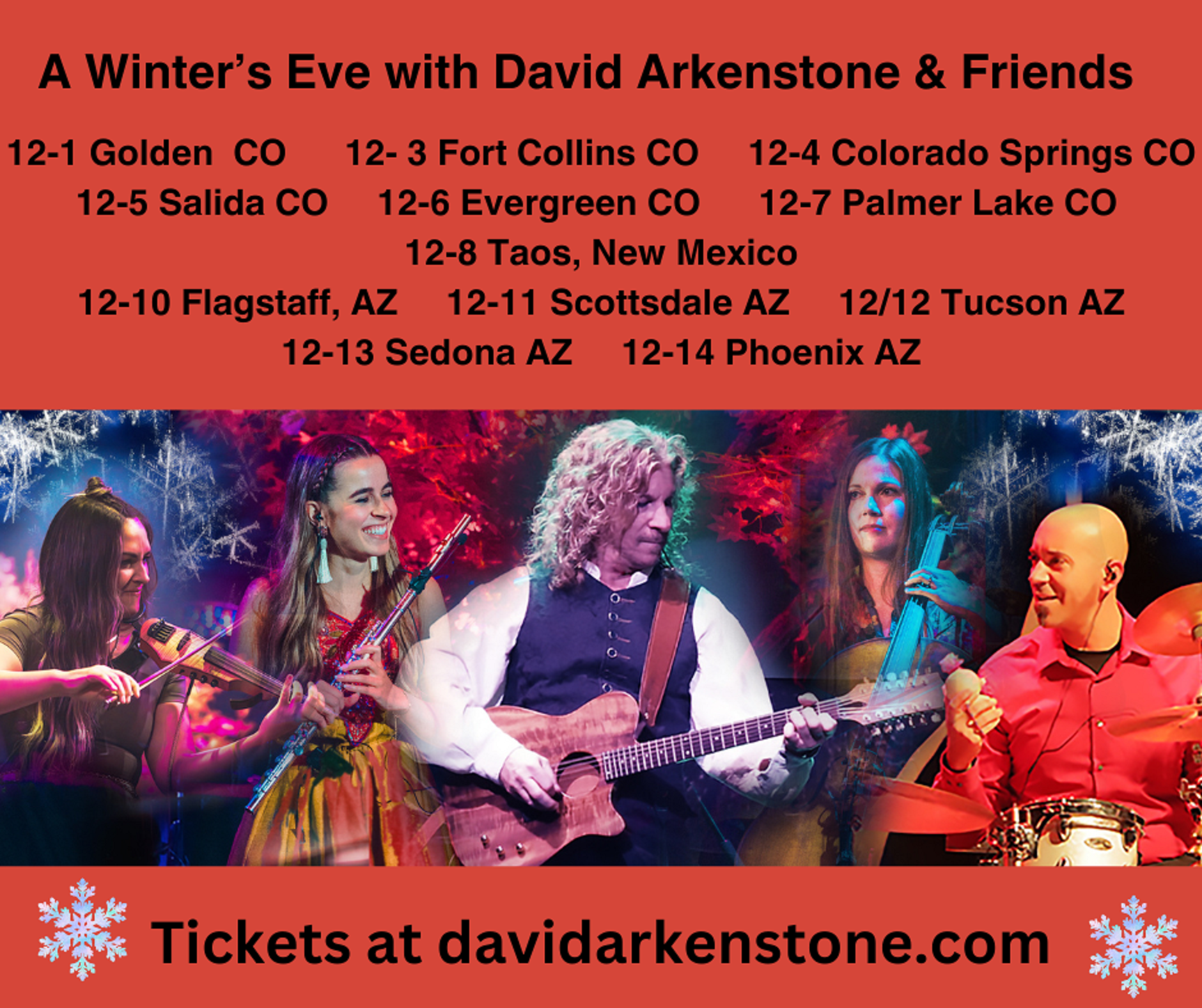 David Arkenstone Announces 2024 Holiday Concert Tour