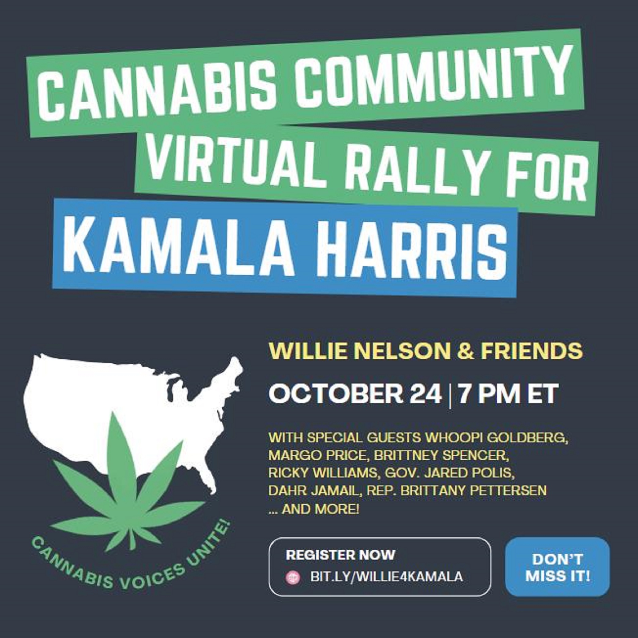 Time to Legalize It: Join Icons and Leaders for a Historic Cannabis Community Zoom Call