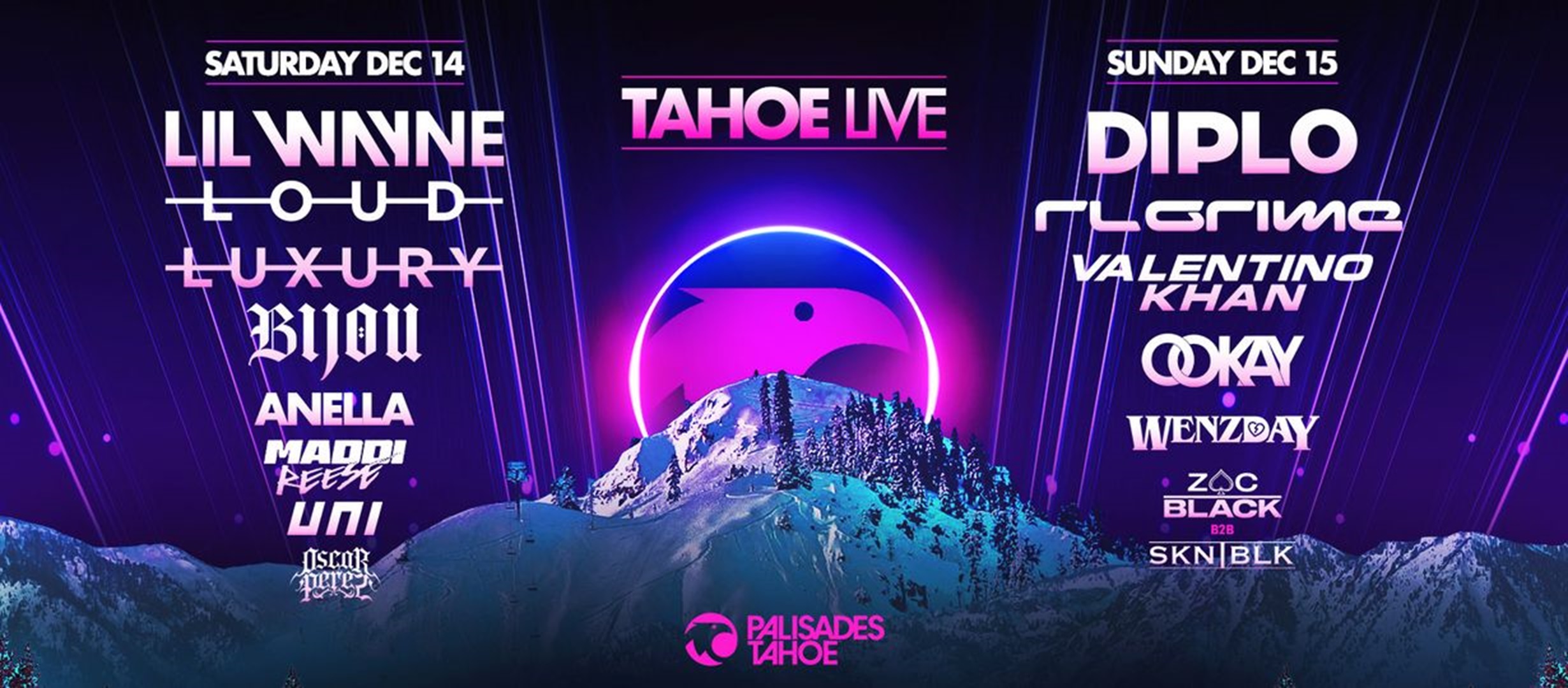 TAHOE LIVE UNVEILS HIGHLY ANTICIPATED 2024 COMPLETE LINEUP