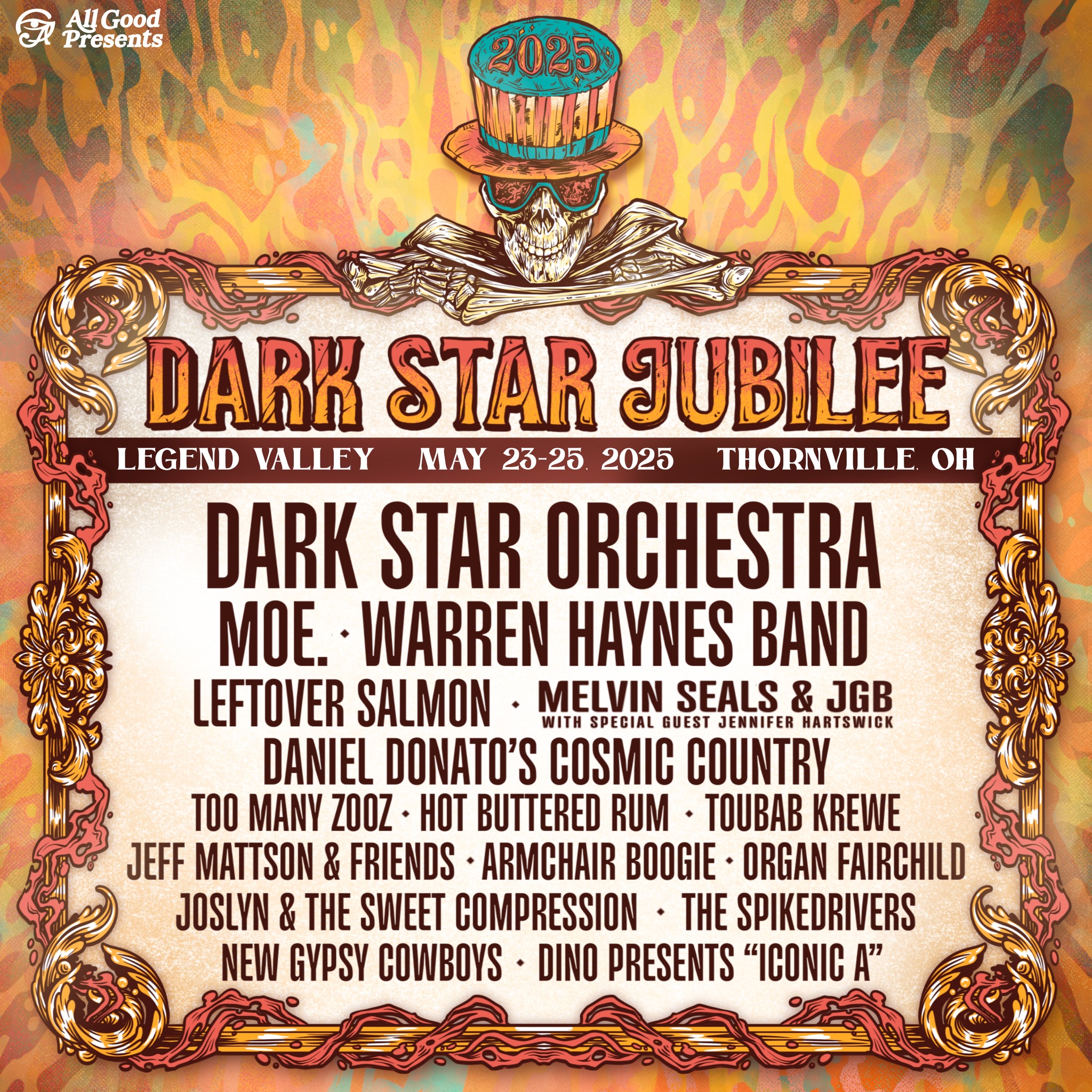 Dark Star Orchestra Invites moe., Warren Haynes Band, and More to the Ultimate Memorial Day Bash