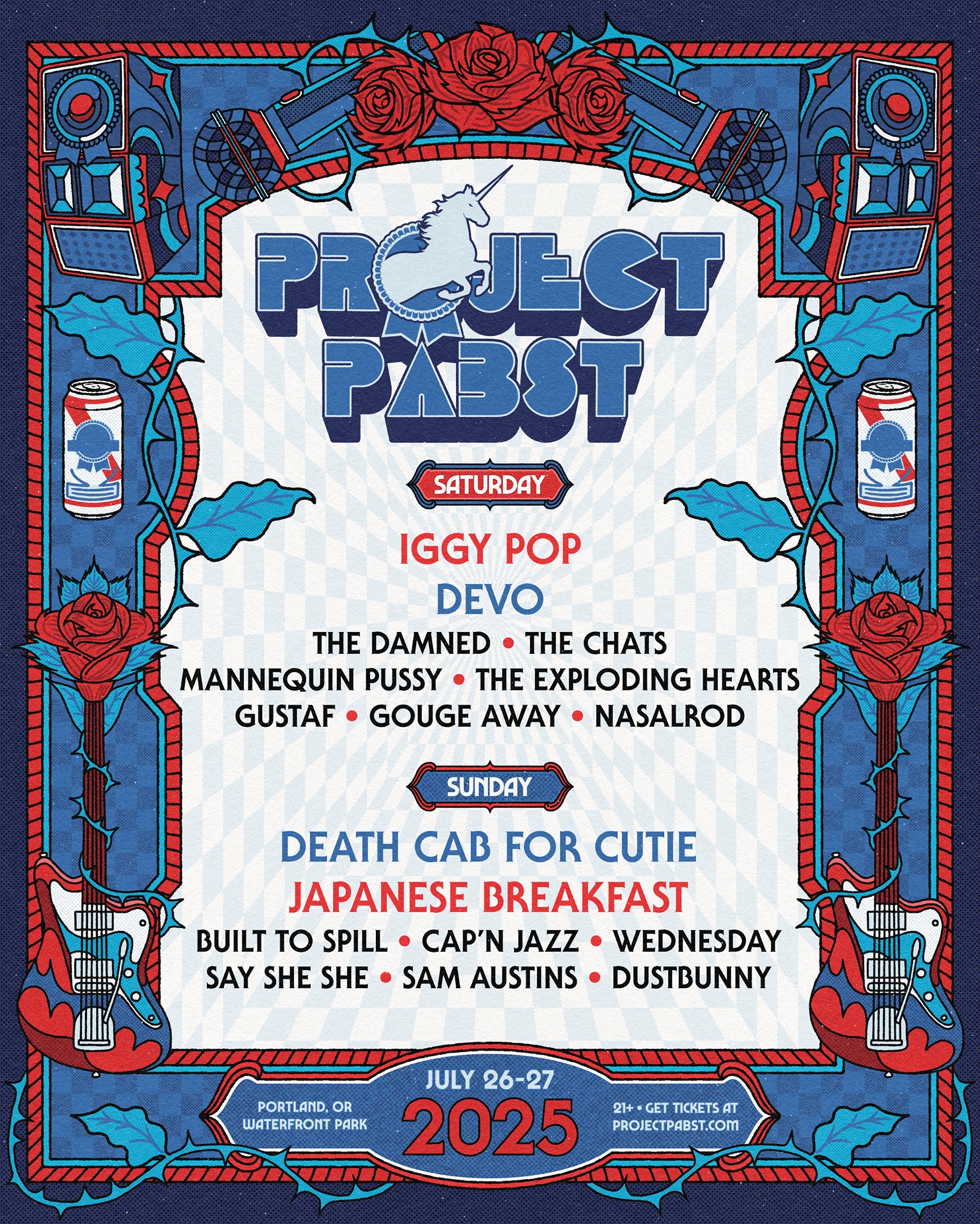 Project Pabst Announces 2025 Lineup