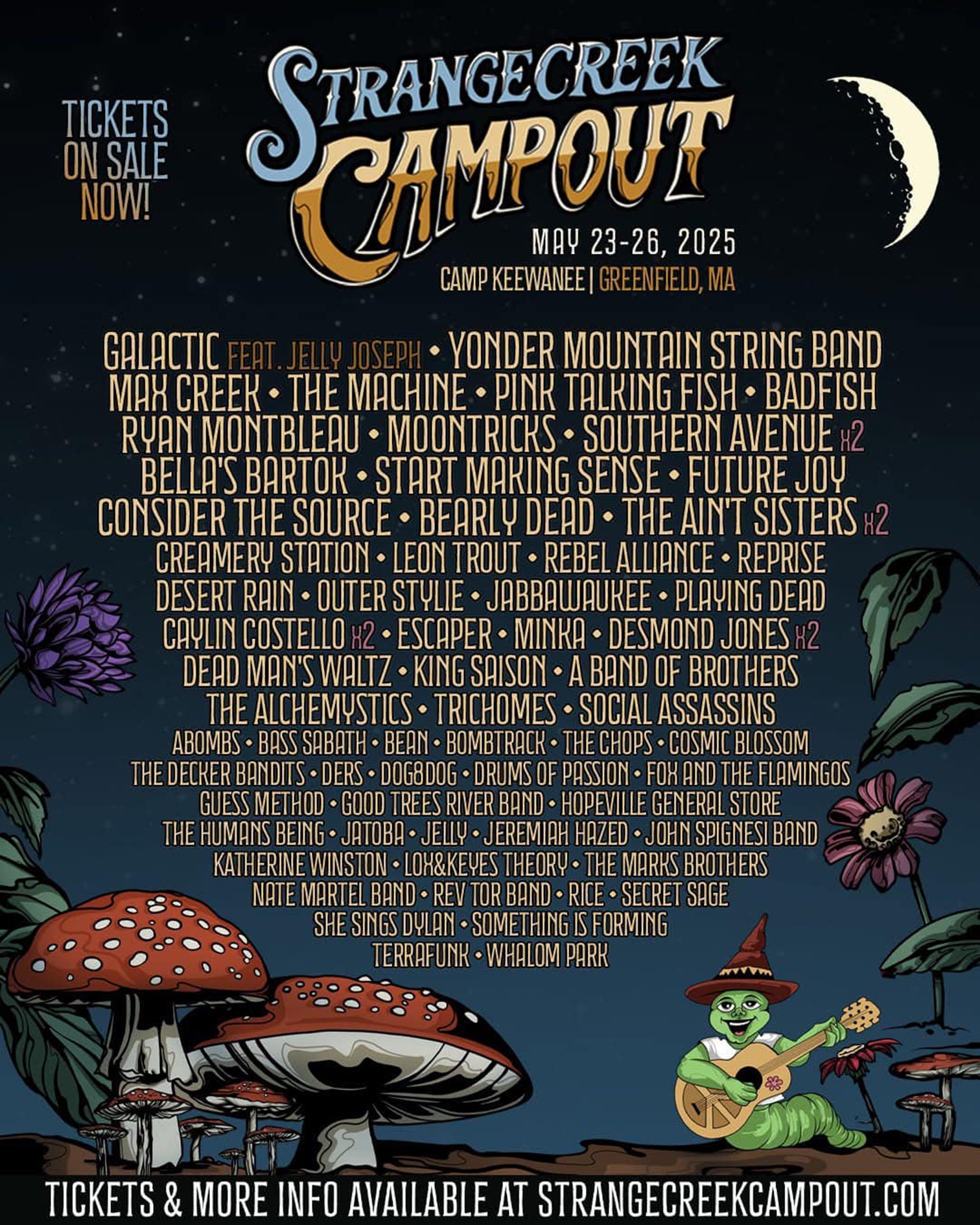 STRANGECREEK CAMPOUT ANNOUNCES STAR-STUDDED 2025 LINEUP