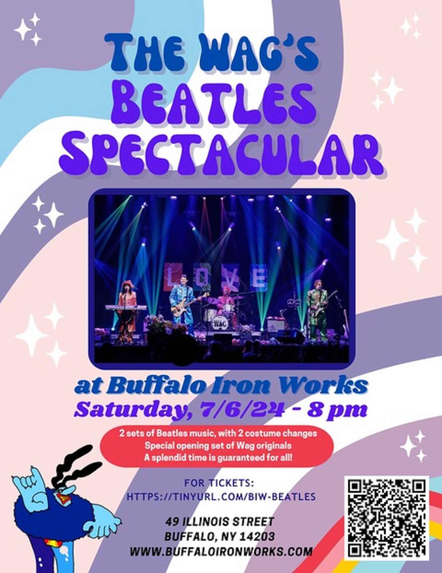 Jersey Shore Band The Wag Performs Beatles Spectacular Show - 60th Anniversary of The Beatles’ Arrival in America!