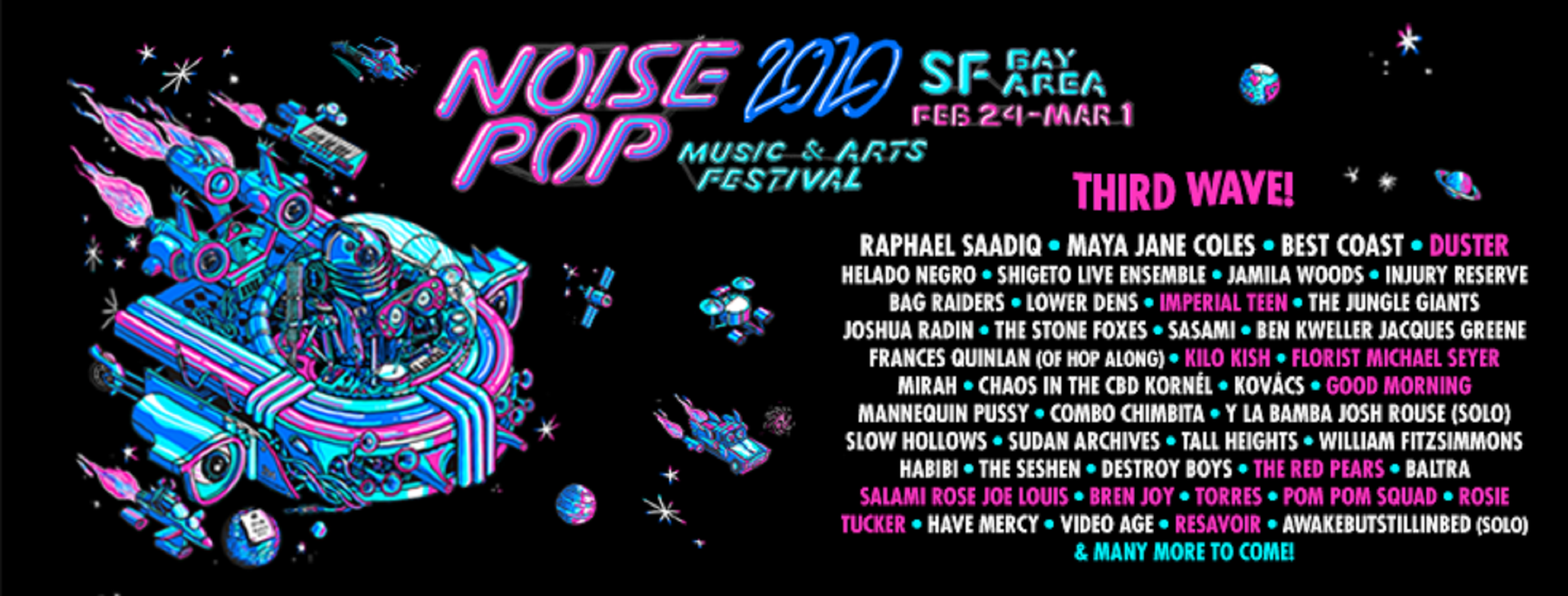 Noise Pop Announces Phase 3 of 2020 Lineup