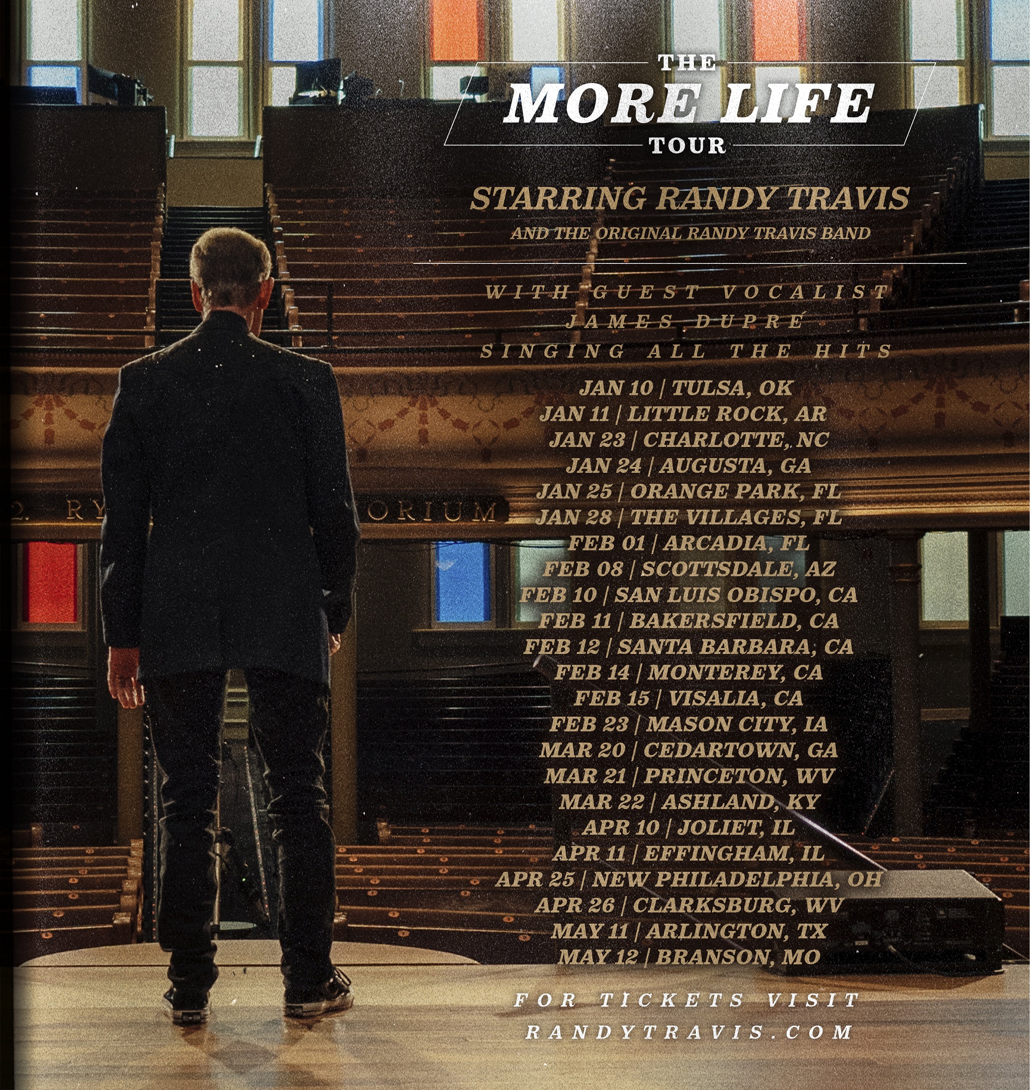 Randy Travis’ More Life Tour Announces 2025 Dates