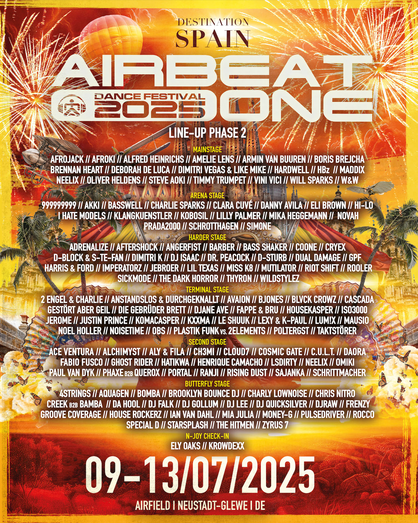 AIRBEAT ONE Festival presents Line-Up Phase 2