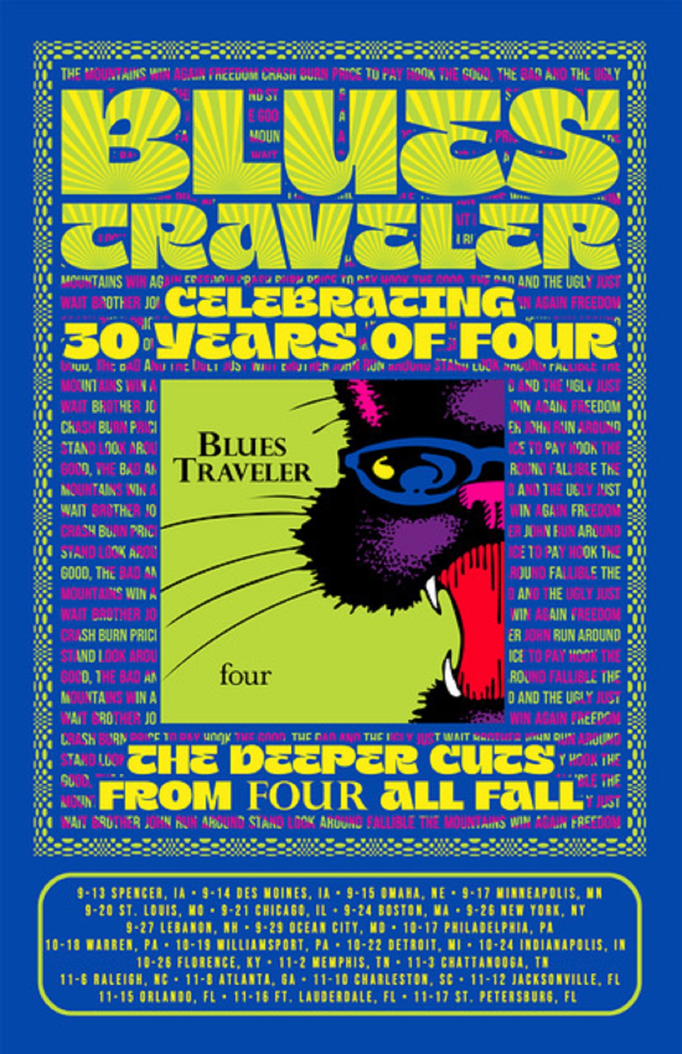 Blues Traveler to Celebrate 30th Anniversary of Grammy® Award-Winning Album four with Fall Tour