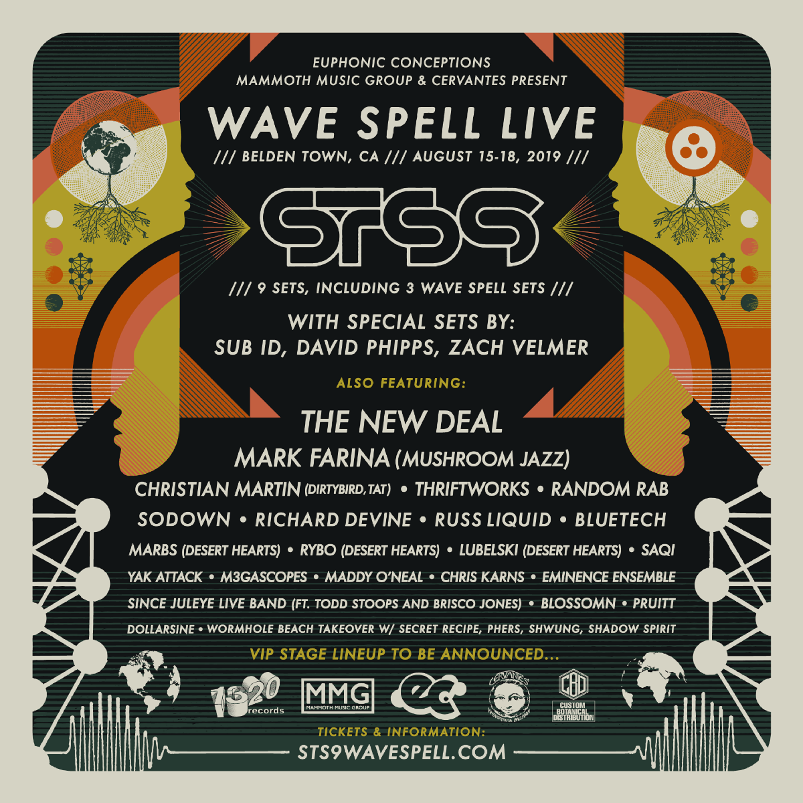 STS9 Wave Spell Live On Sale Now