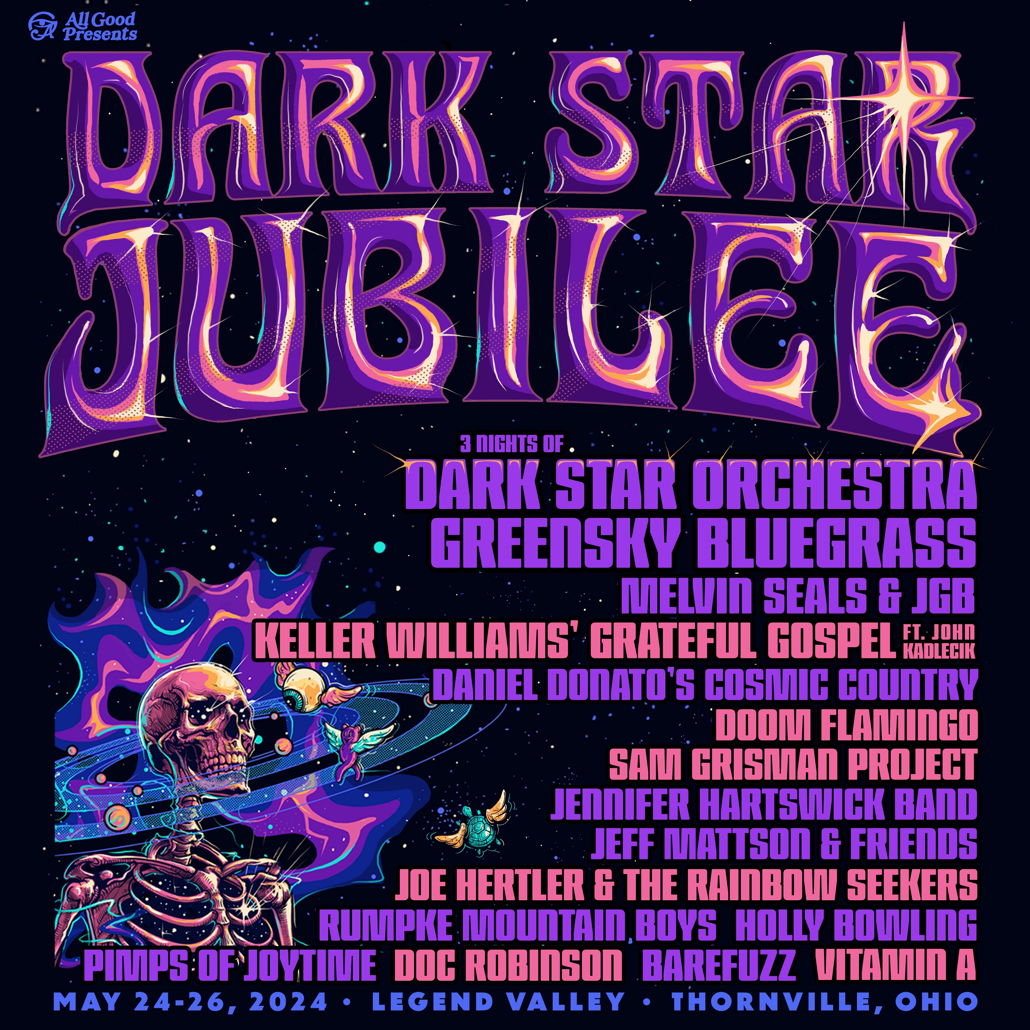 Dark Star Jubilee Announces Complete Festival Lineup