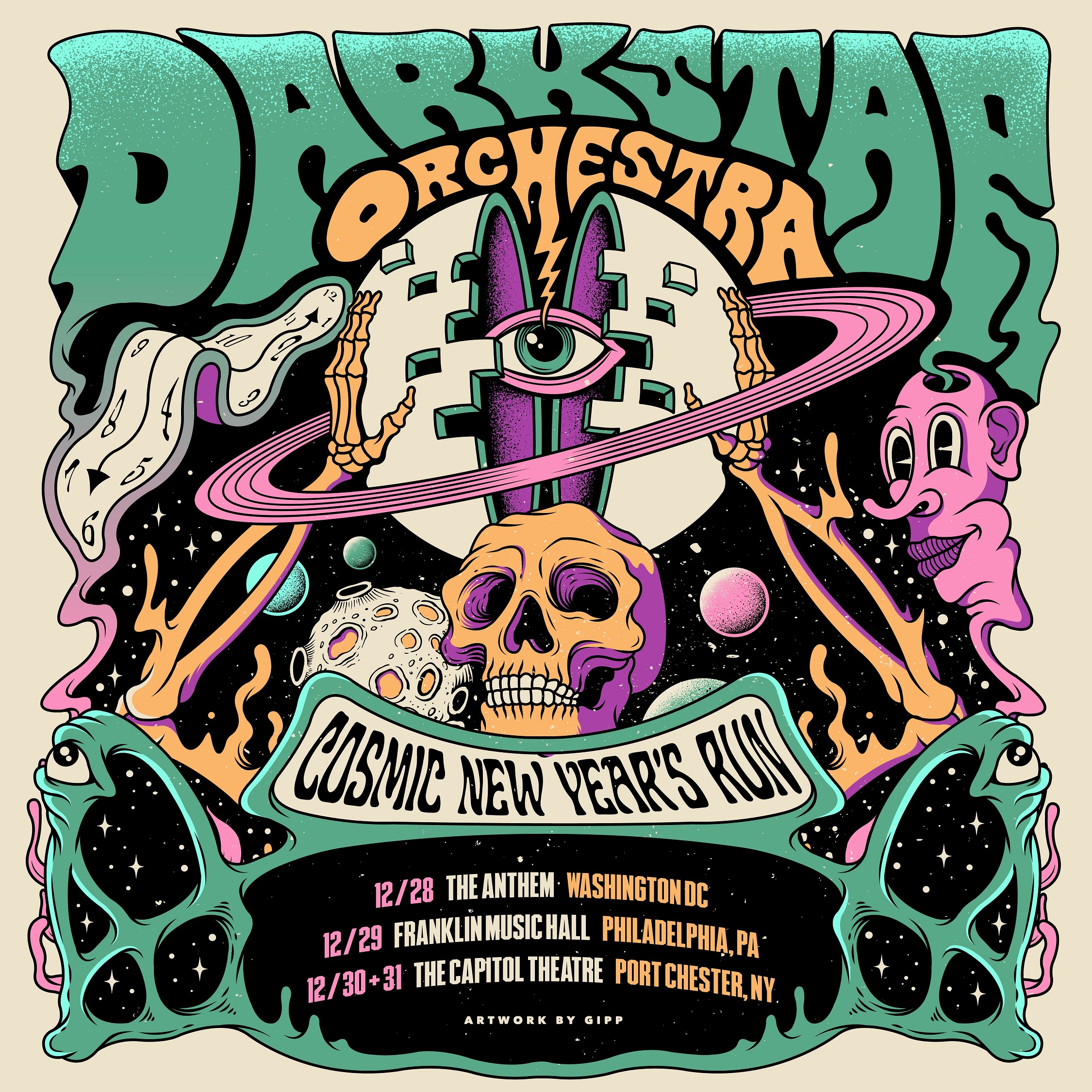 Dark Star Orchestra Announces Year-Ending Fall Tour & Cosmic New Year's Run